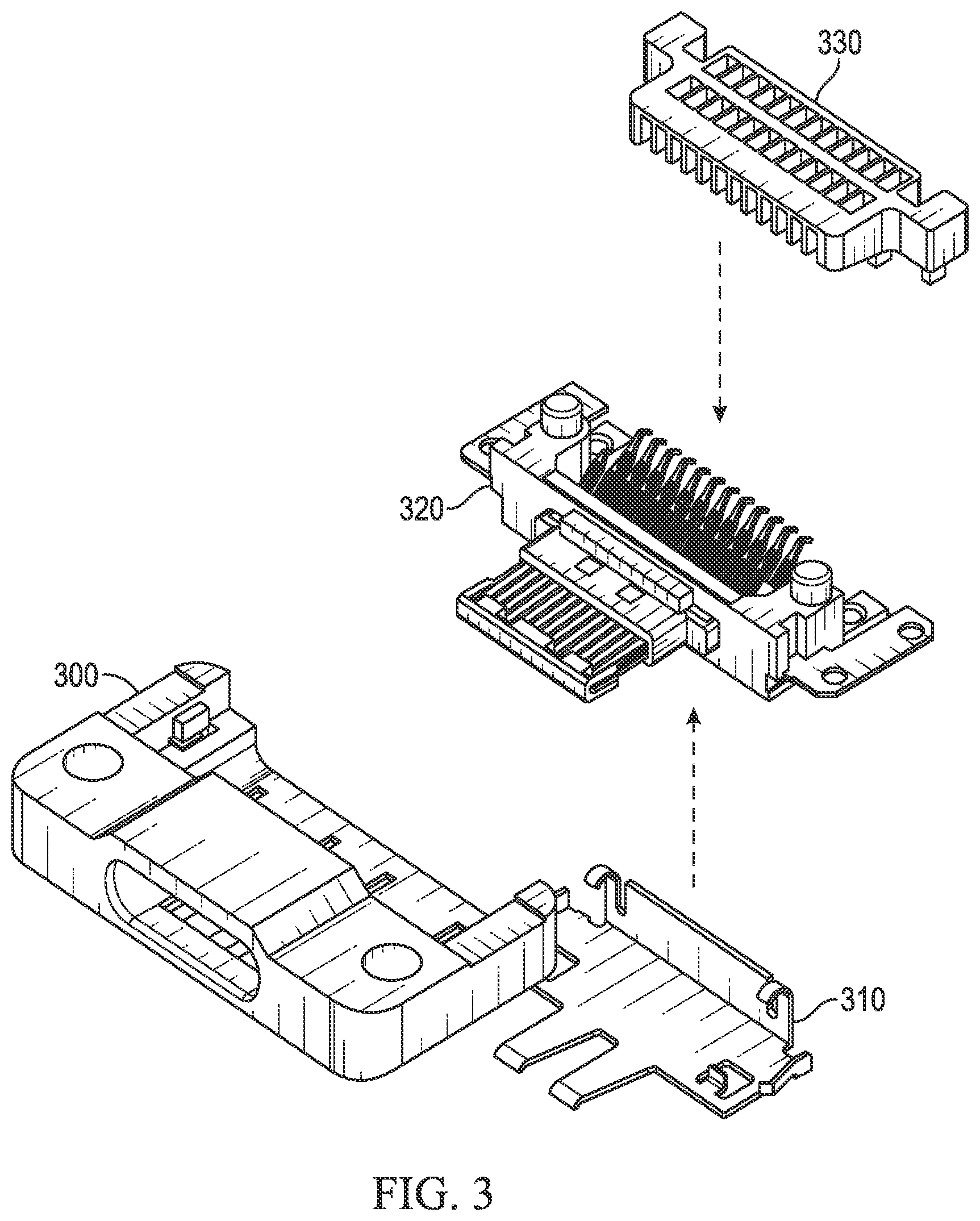Patent US12620739 Figure 3 – Highly repairable, non-soldered USB connector