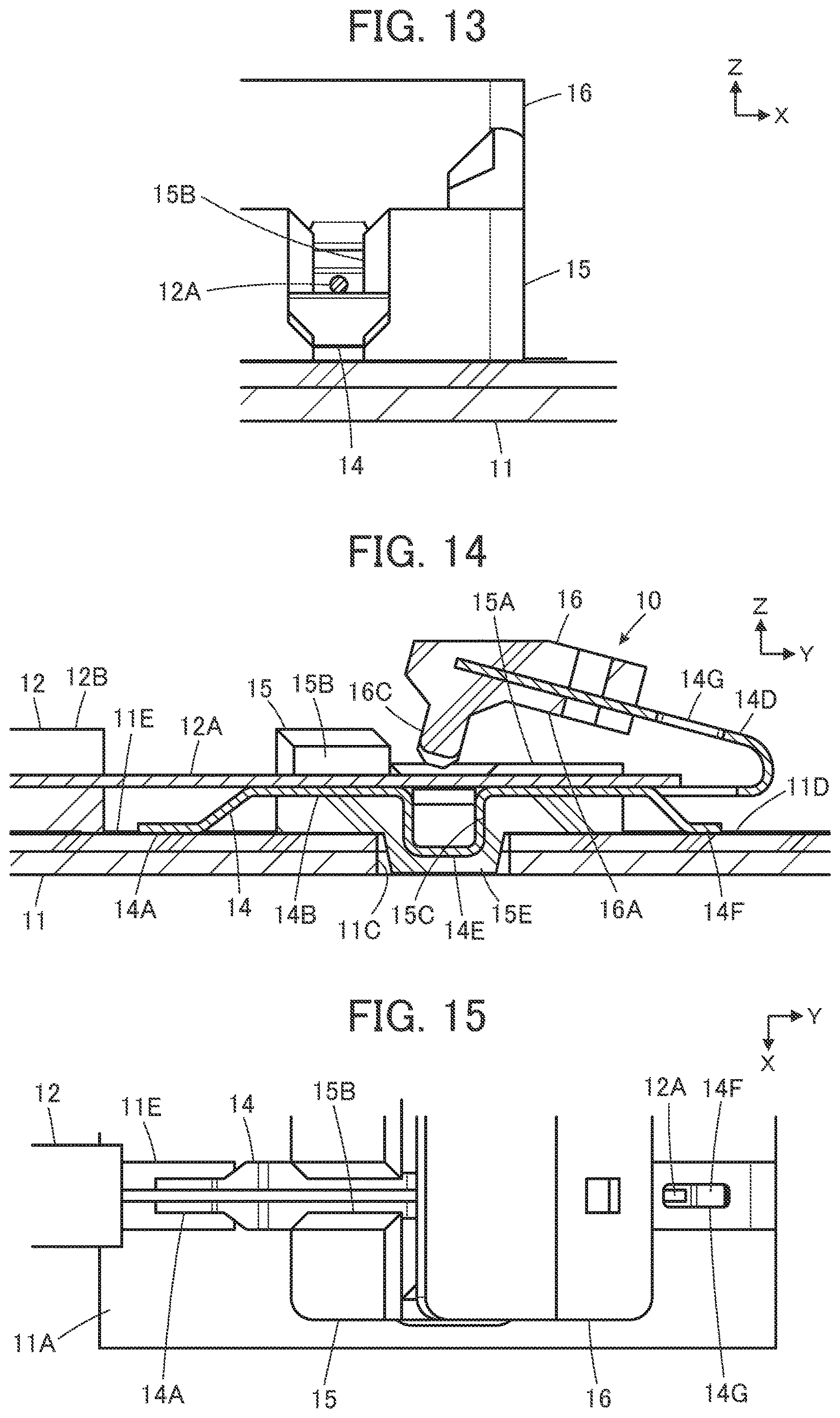Patent US12620740 Figure 6 – Connector connecting an electric wire to a substrate