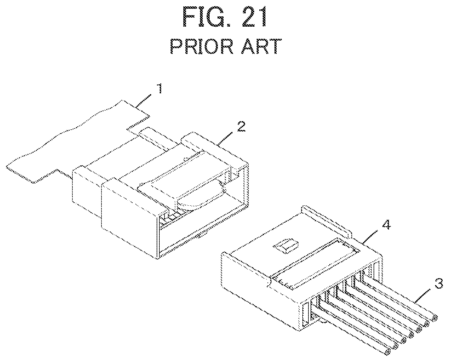 Patent US12620740 Figure 9 – Connector connecting an electric wire to a substrate