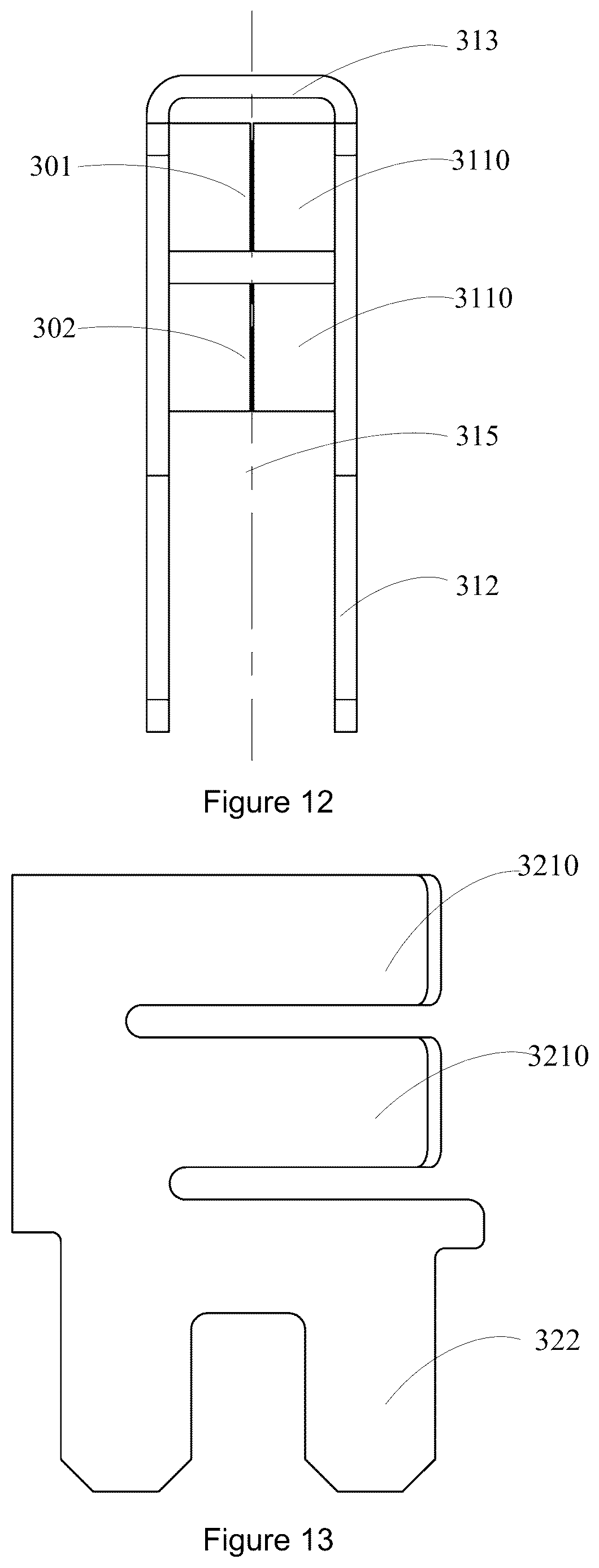 Patent US12620742 Figure 8 – Female terminal, socket, battery pack, power tool and power tool system