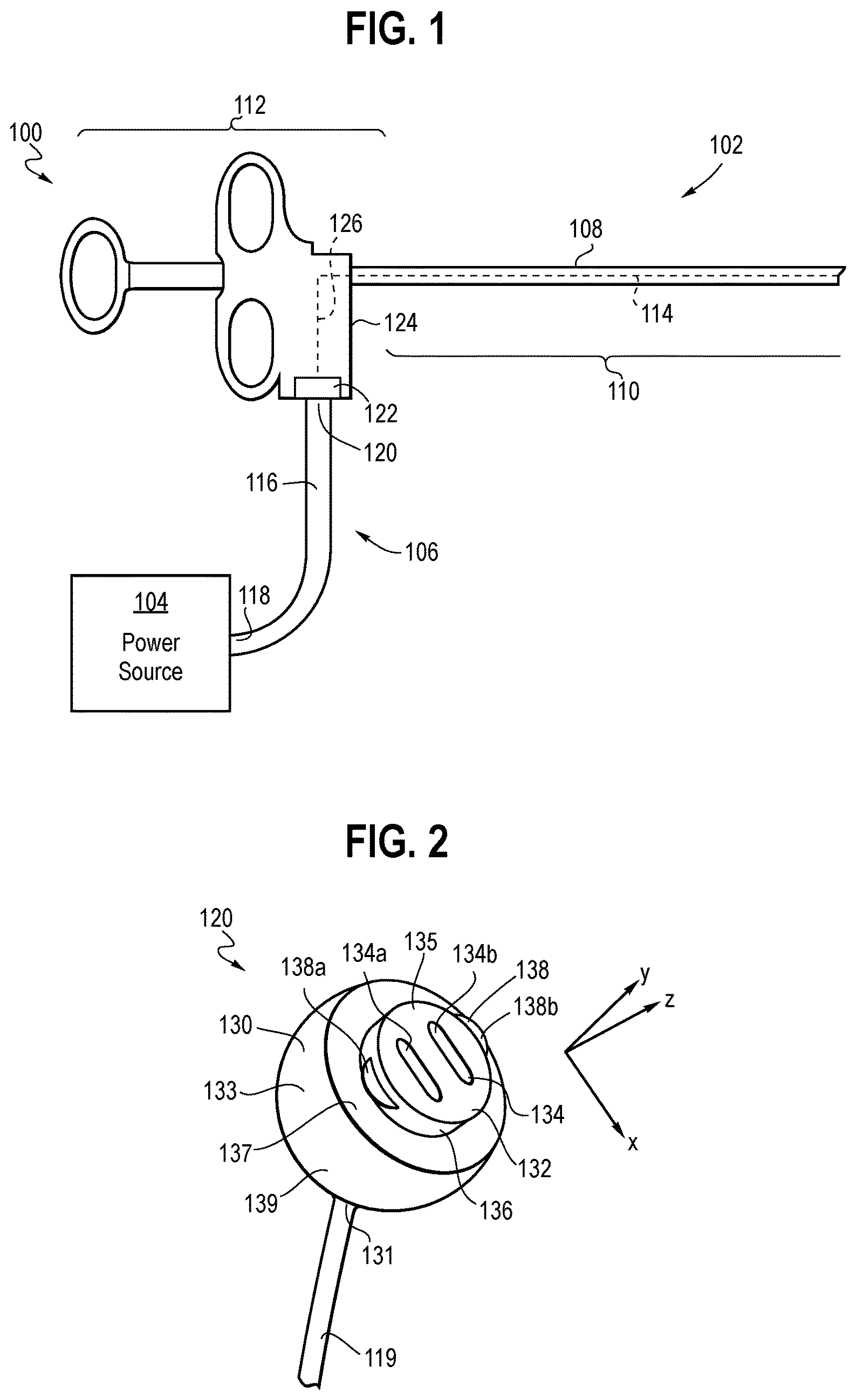 Patent US12620743 Figure 1 – Active cord connection