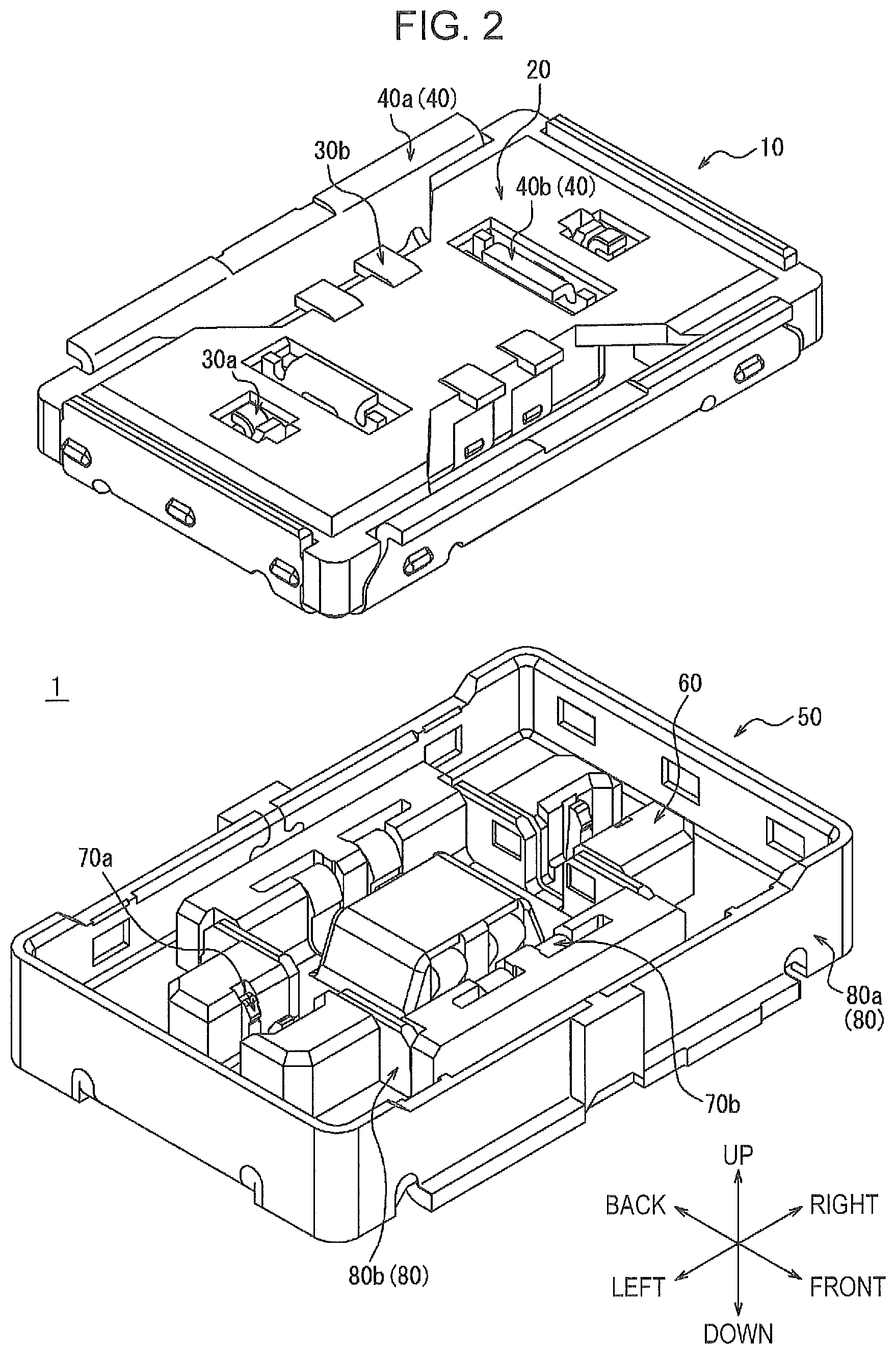 Patent US12620747 Figure 2 – Connector, connector module, and electronic apparatus
