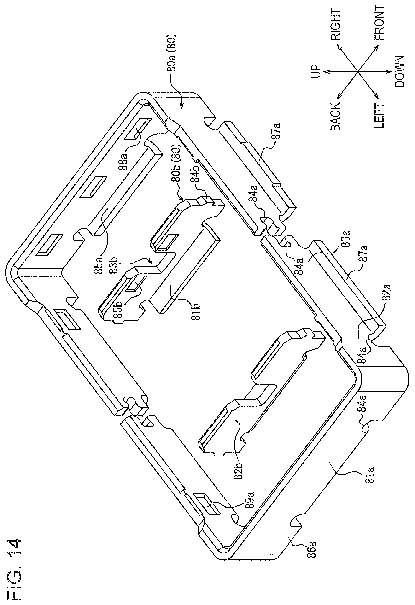 Patent US12620747 Figure 14 – Connector, connector module, and electronic apparatus