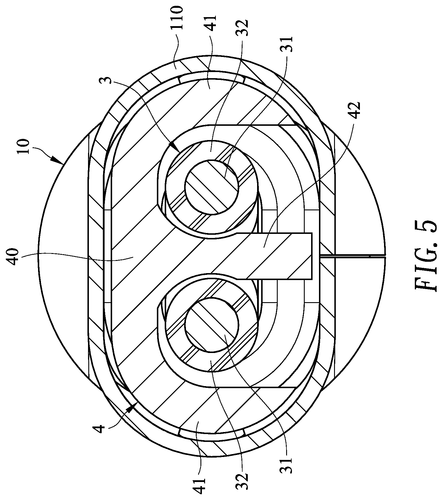Patent US12620749 Figure 5 – Cable connector and metal housing thereof