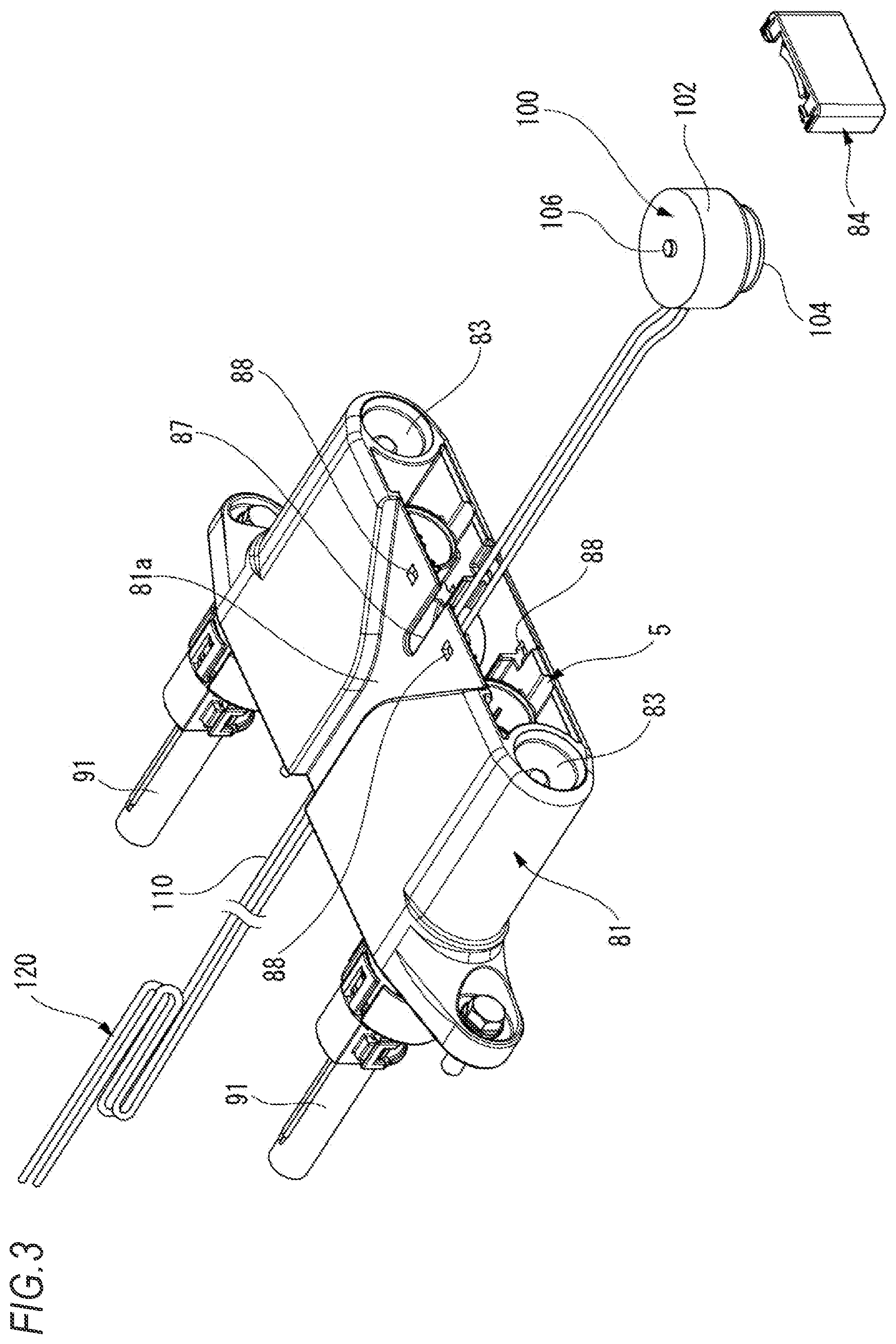 Patent US12620750 Figure 3 – Connector lock device
