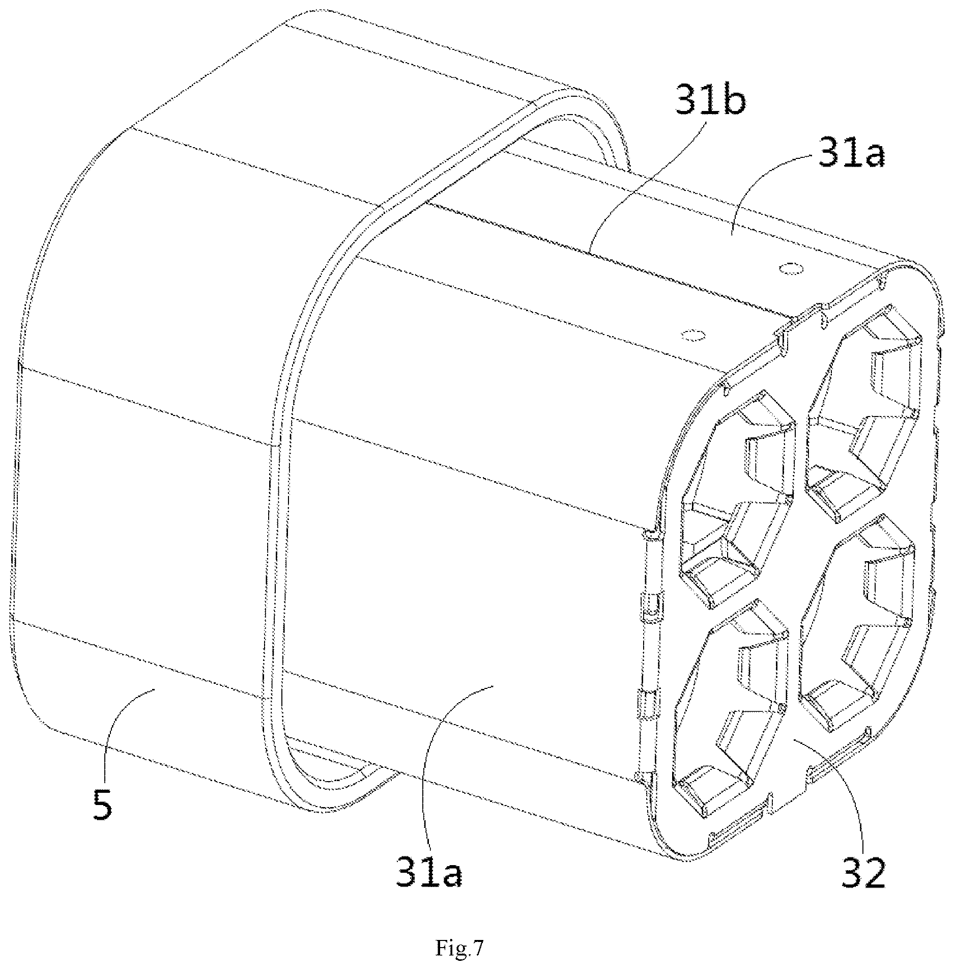 Patent US12620752 Figure 7 – Sealing ring positioning component and connector