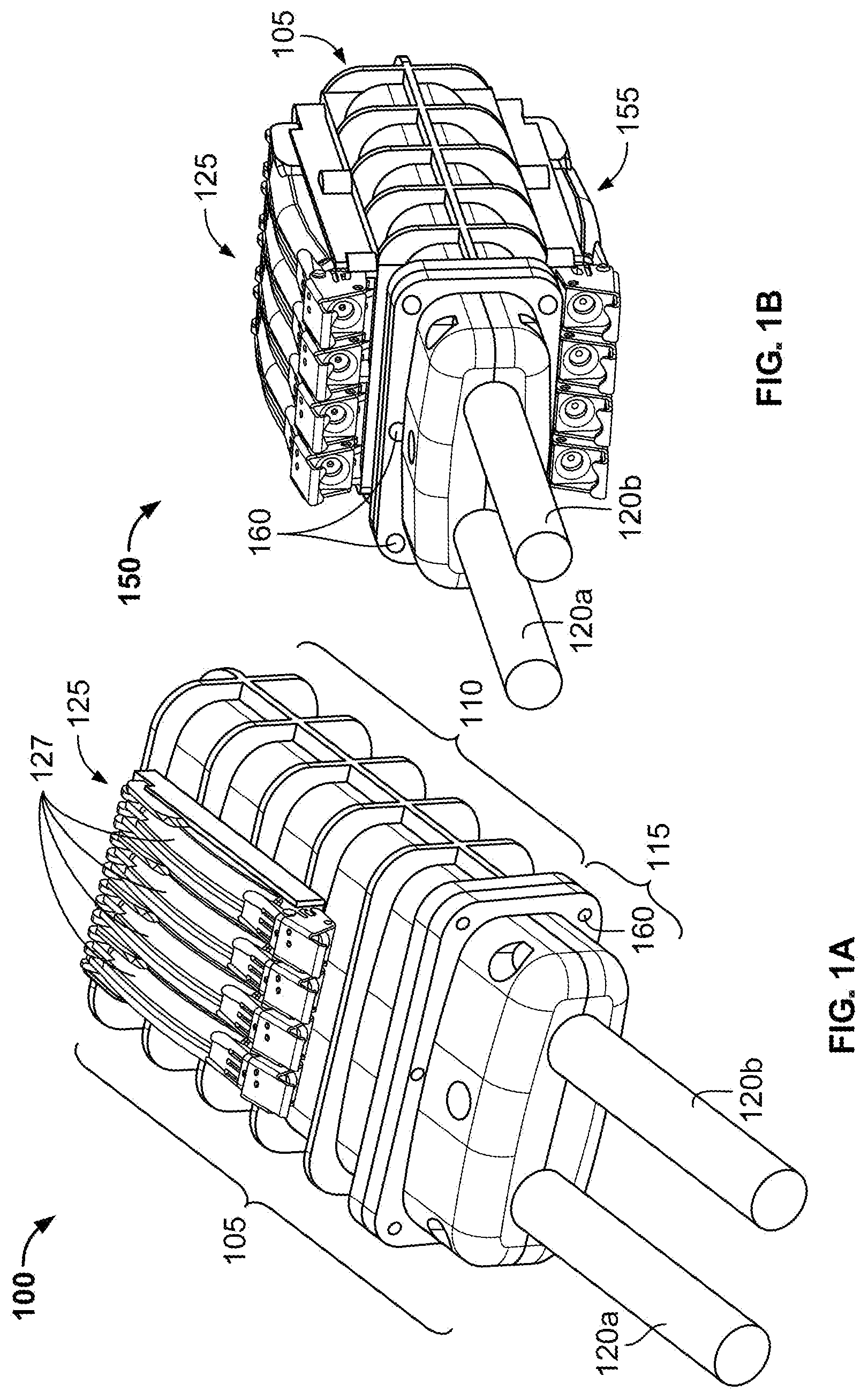 Patent US12620753 — Outside plant cable add and drop enclosure — Figure 1