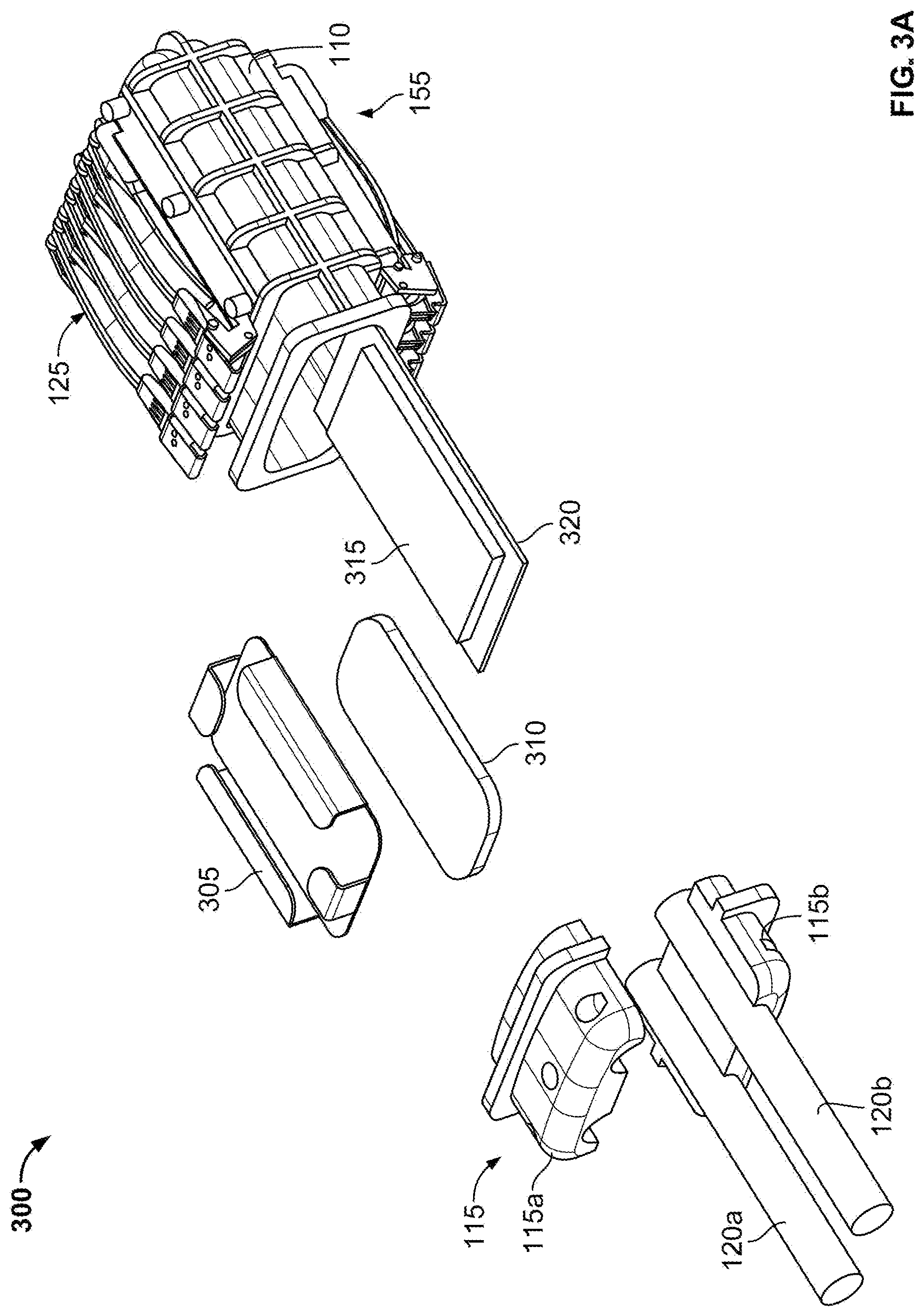 Patent US12620753 Figure 4 – Outside plant cable add and drop enclosure