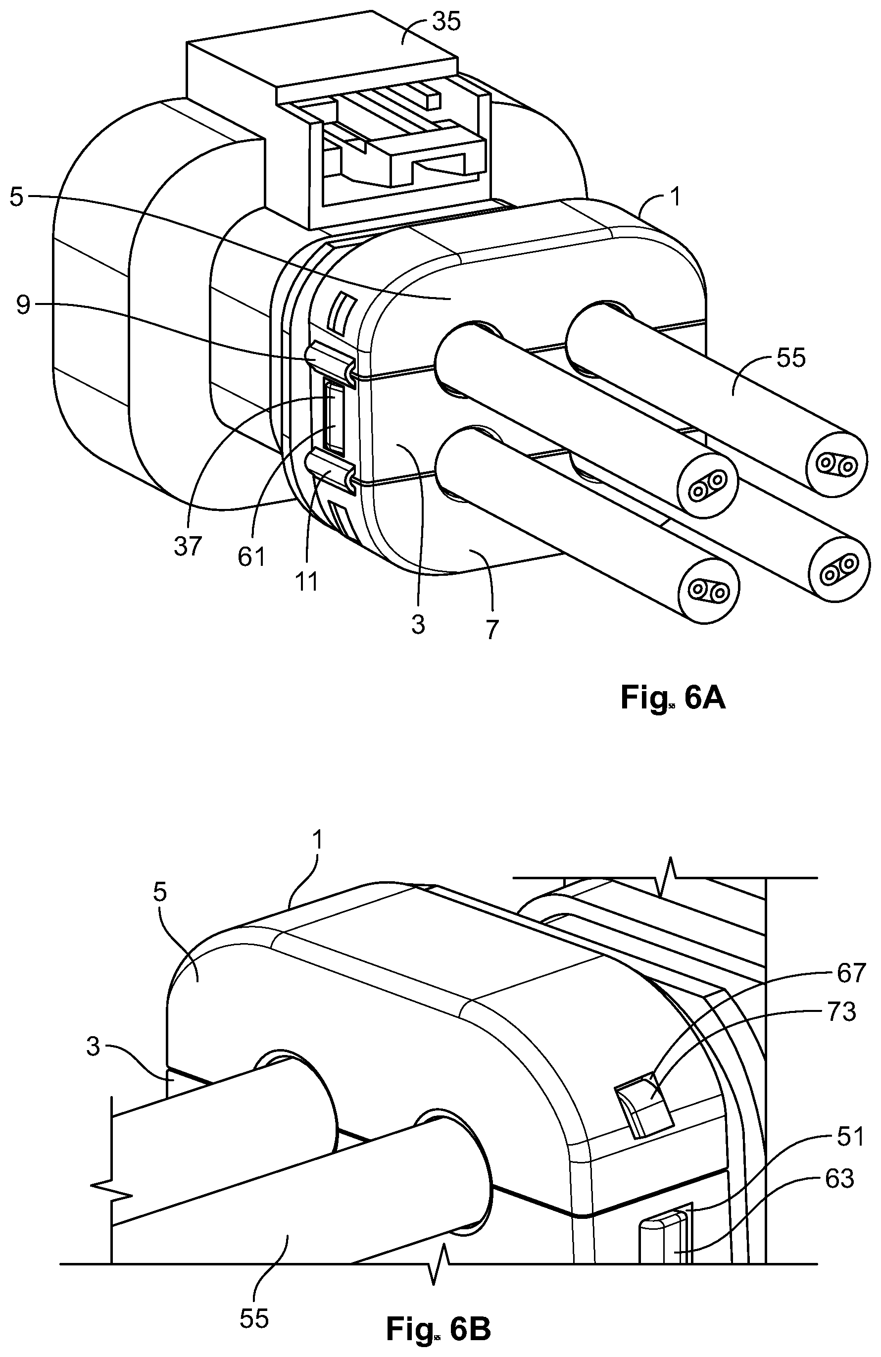 Patent US12620754 Figure 8 – Connector rear cover, connector system, and assembly method