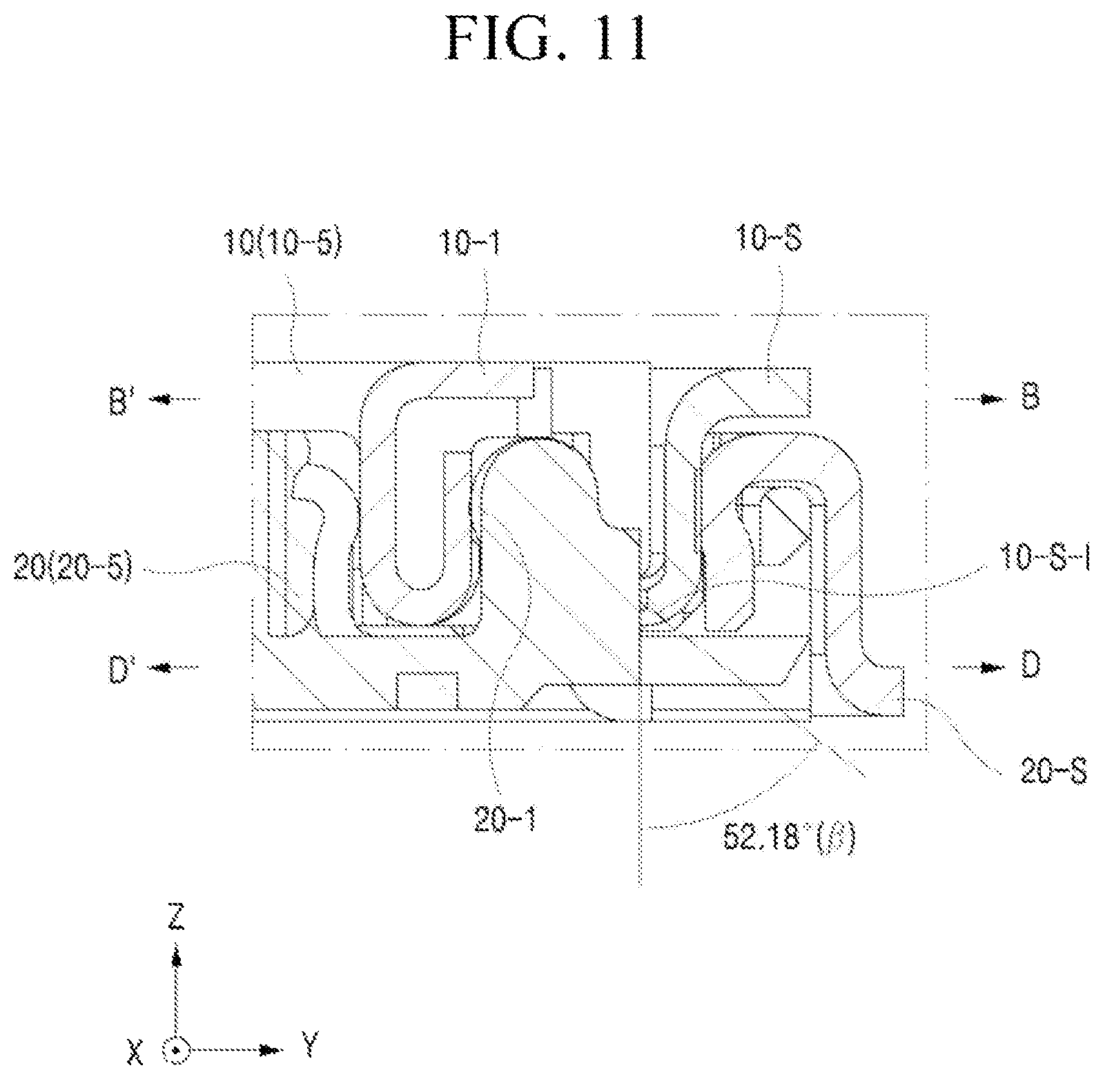 Patent US12620760 Figure 11 – Electric connector