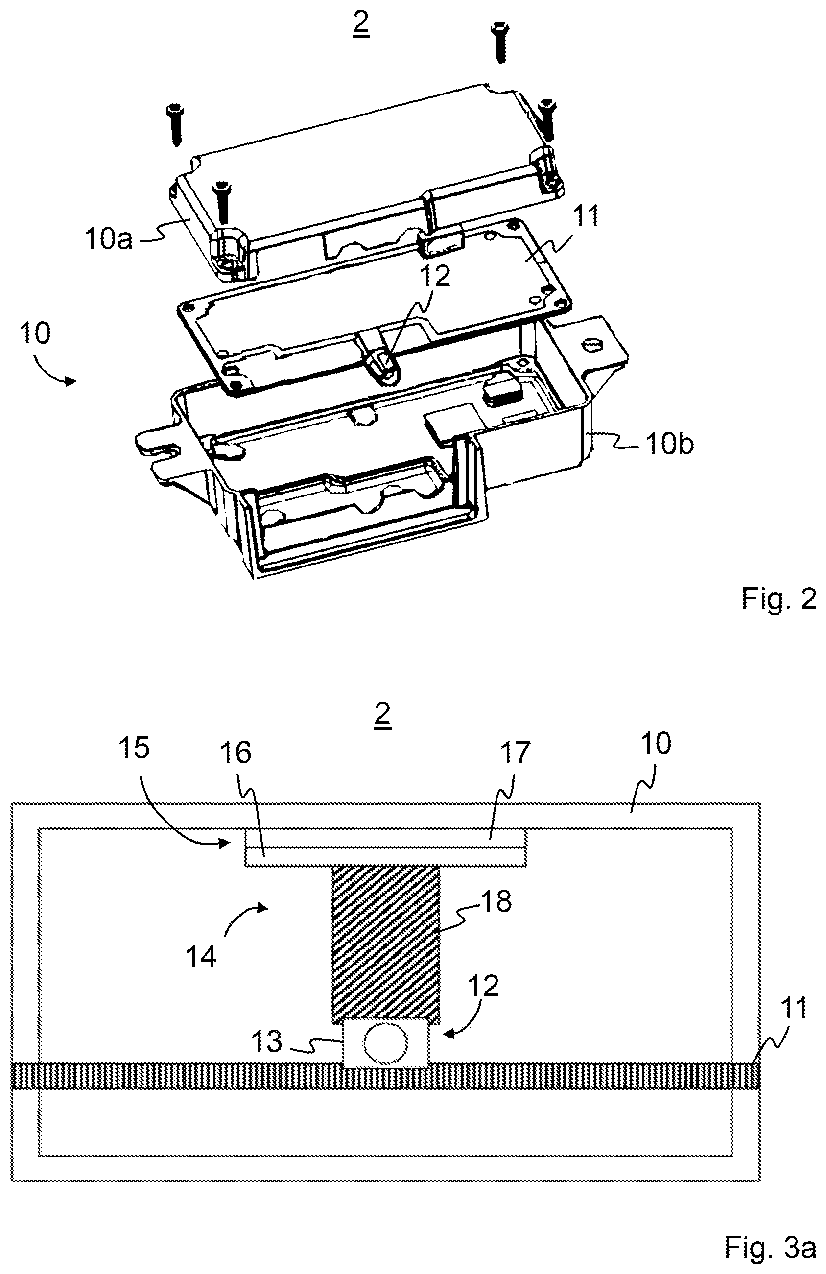Patent US12620761 Figure 2 – Connection assembly and control device