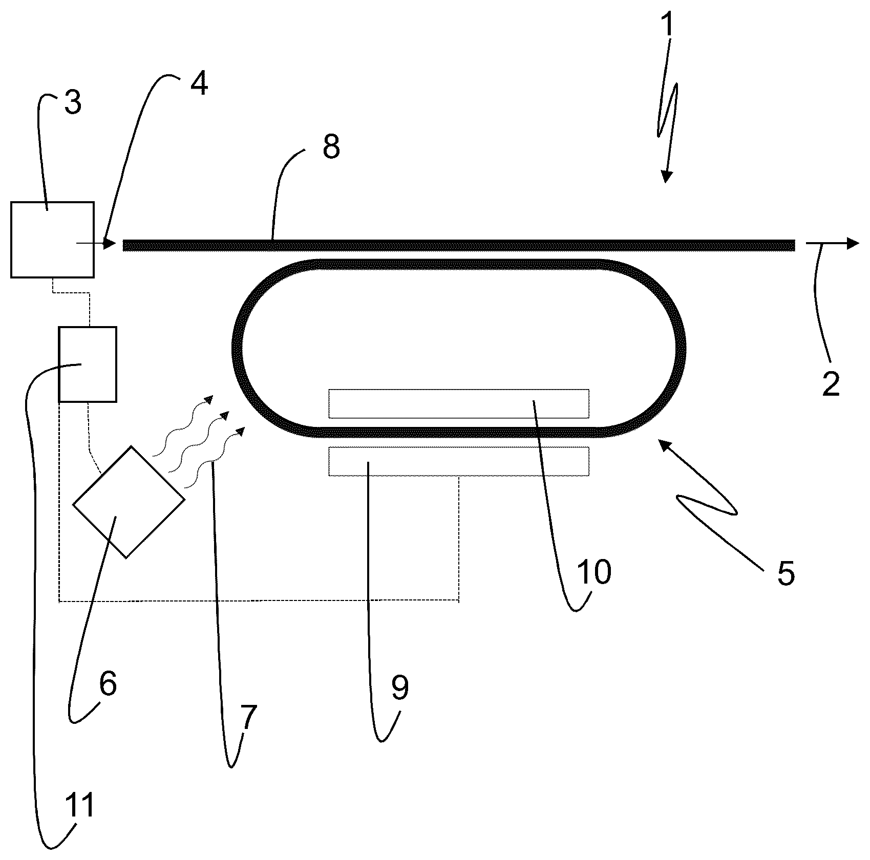 Patent US12620763 Figure 1 – Apparatus and method for generating electromagnetic useful radiation