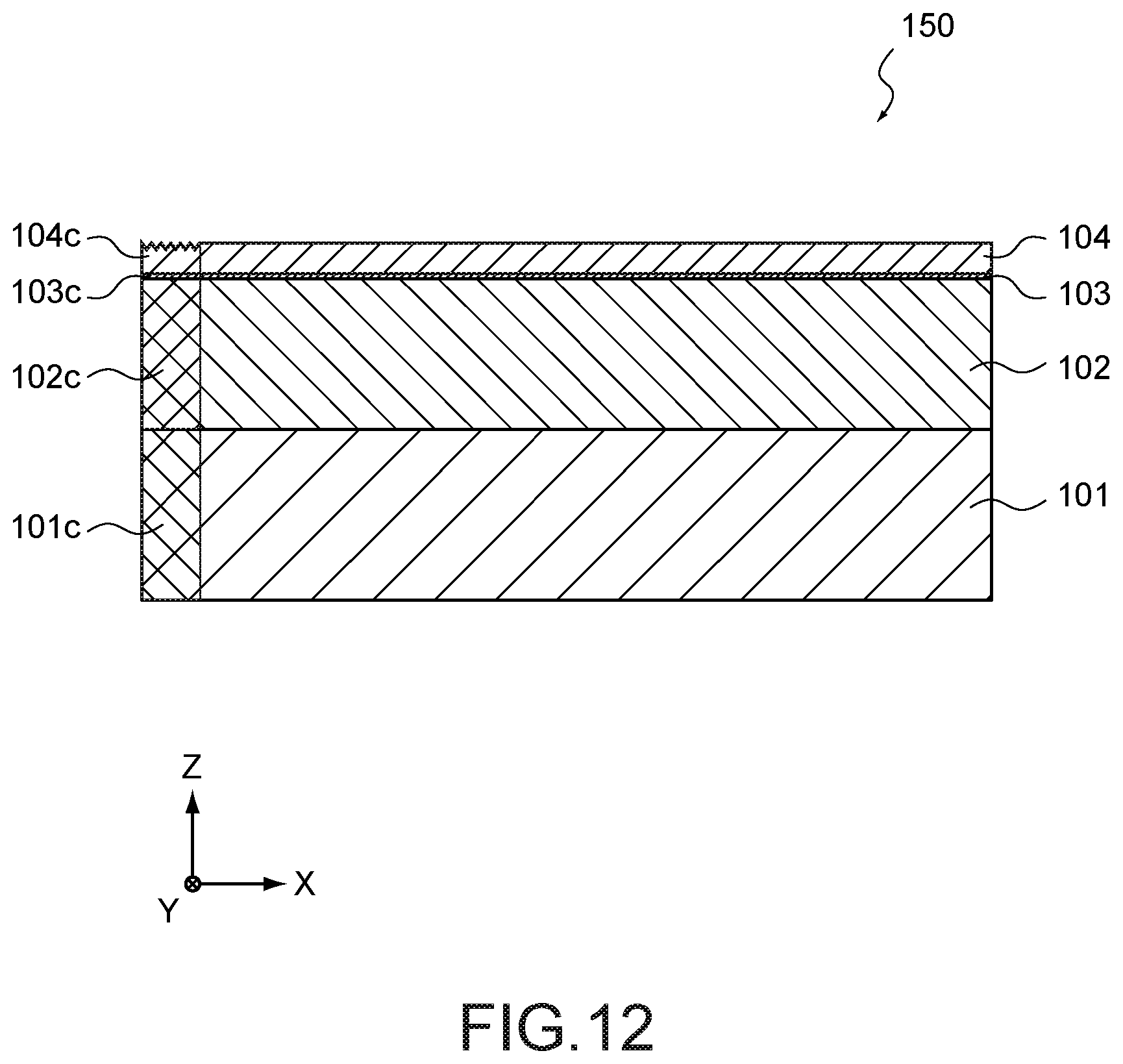 Patent US12620770 Figure 12 – Semiconductor laser element and method of producing semiconductor laser element