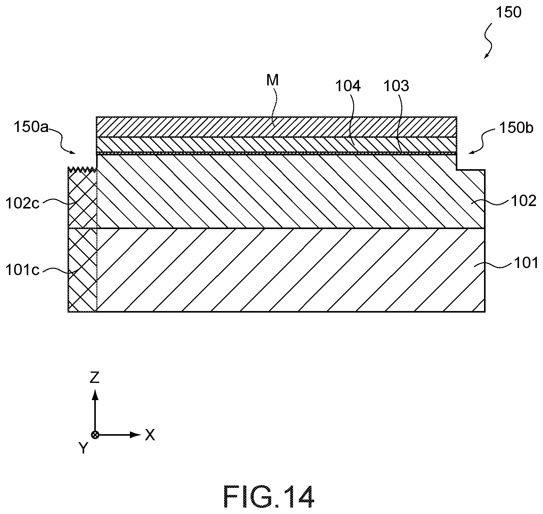 Patent US12620770 Figure 14 – Semiconductor laser element and method of producing semiconductor laser element