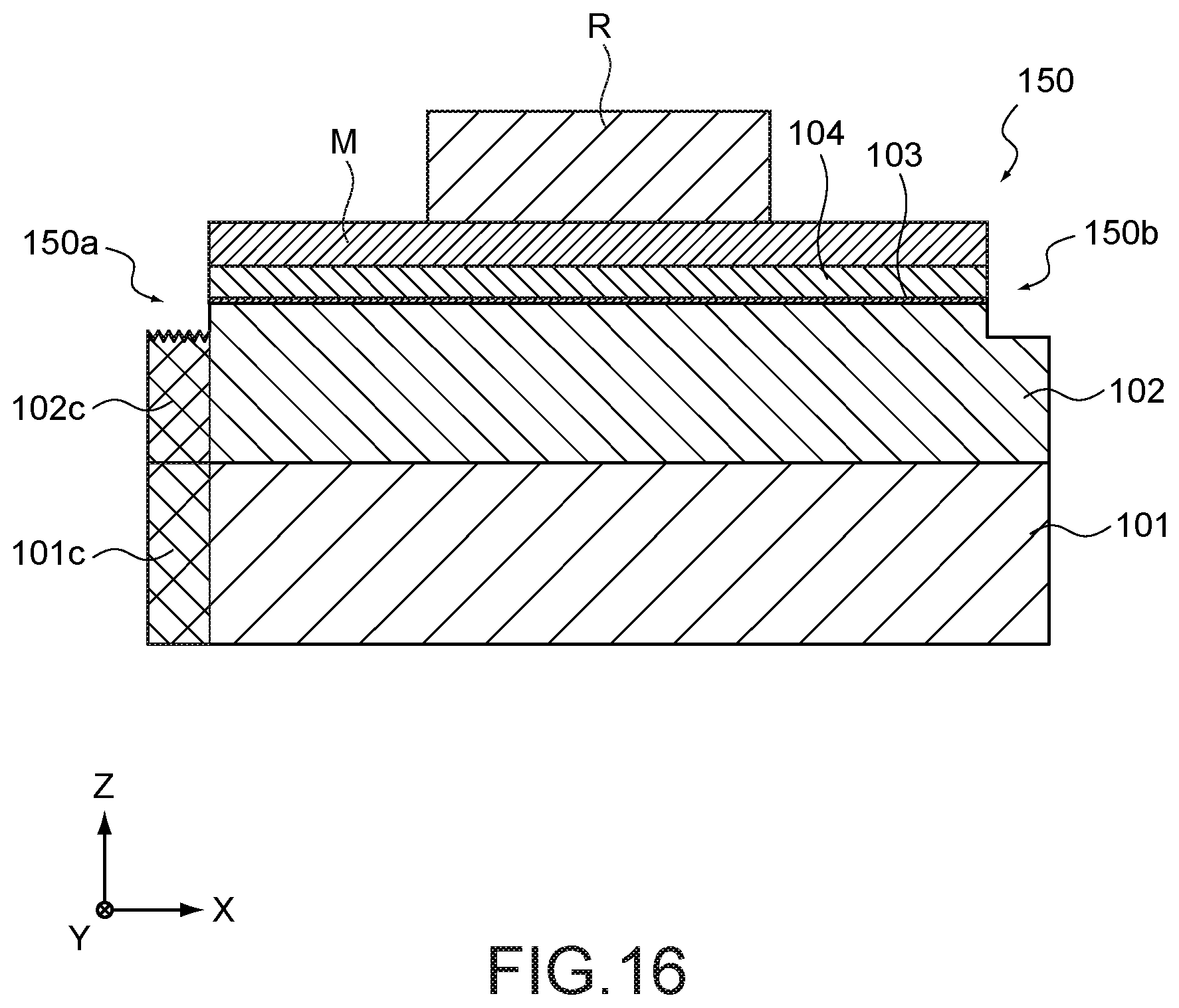 Patent US12620770 Figure 16 – Semiconductor laser element and method of producing semiconductor laser element