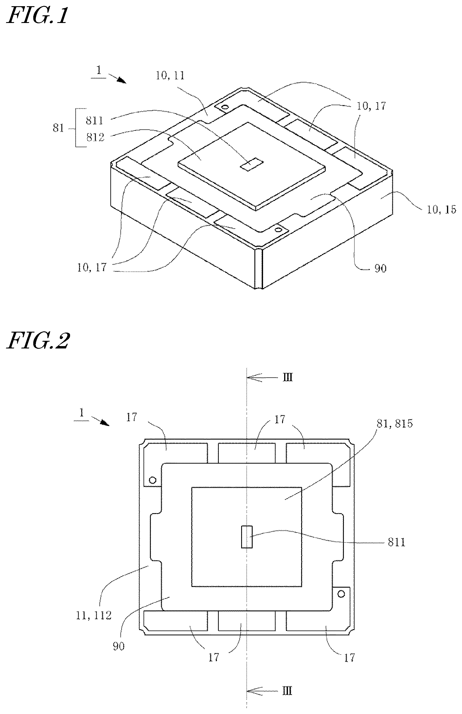 Patent US12620772 Figure 1 – Light emitting device