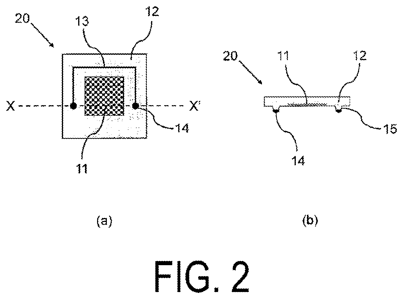 Patent US12620777 Figure 2 – Optical member, laser module including said optical member, and laser device