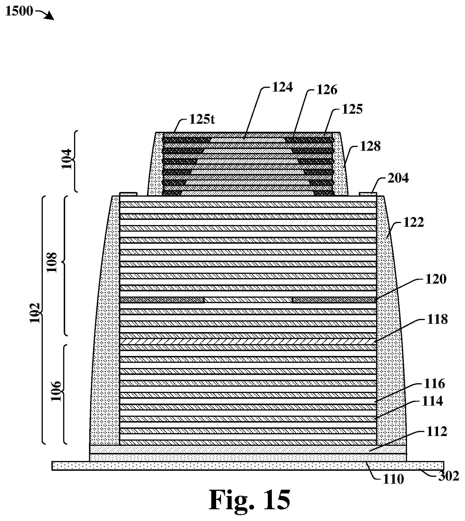 Patent US12620779 Figure 15 – VCSEL with self-aligned microlens to improve beam divergence