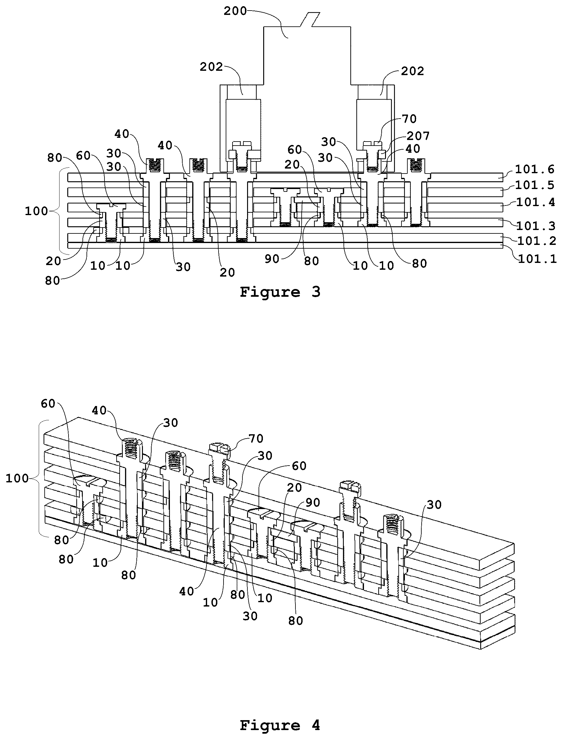 Patent US12620784 Figure 2 – Kit for automated assembling or disassembling of laminated electric circuits