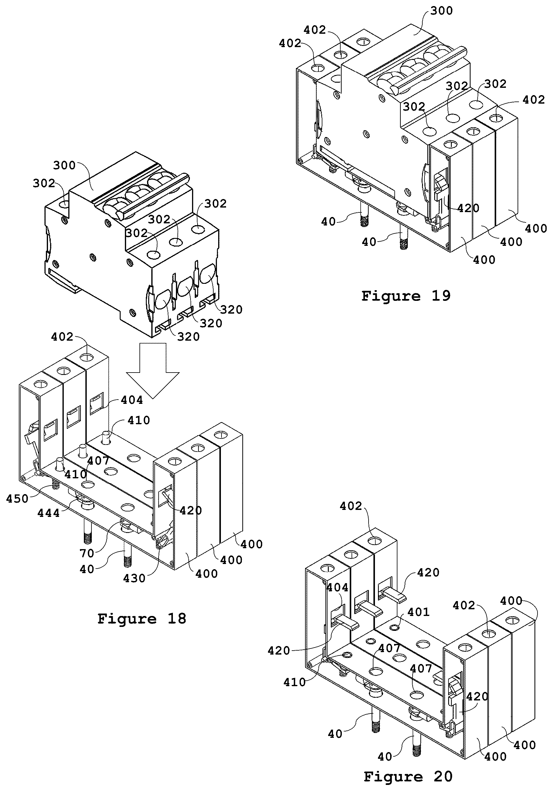 Patent US12620784 Figure 9 – Kit for automated assembling or disassembling of laminated electric circuits