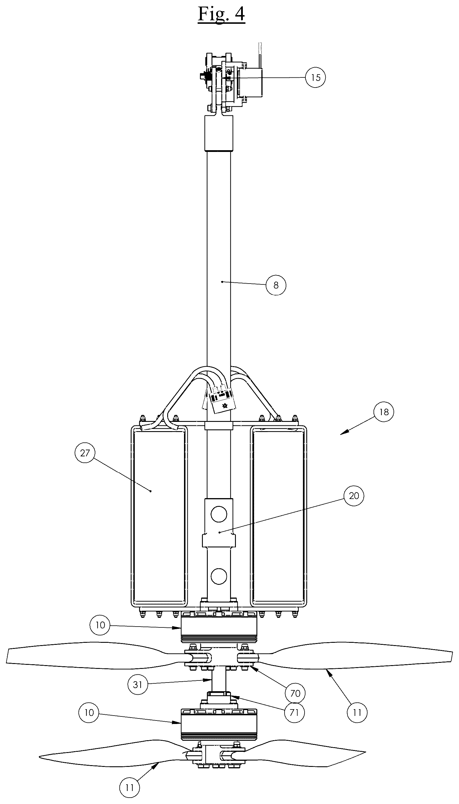 Patent US12620787 Figure 3 – System and method for stringing spans of cable