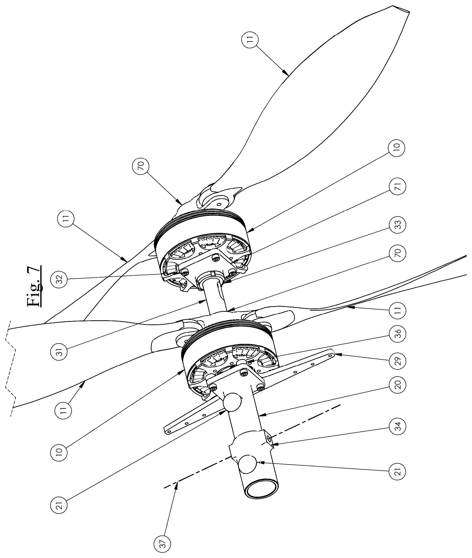 Patent US12620787 Figure 6 – System and method for stringing spans of cable