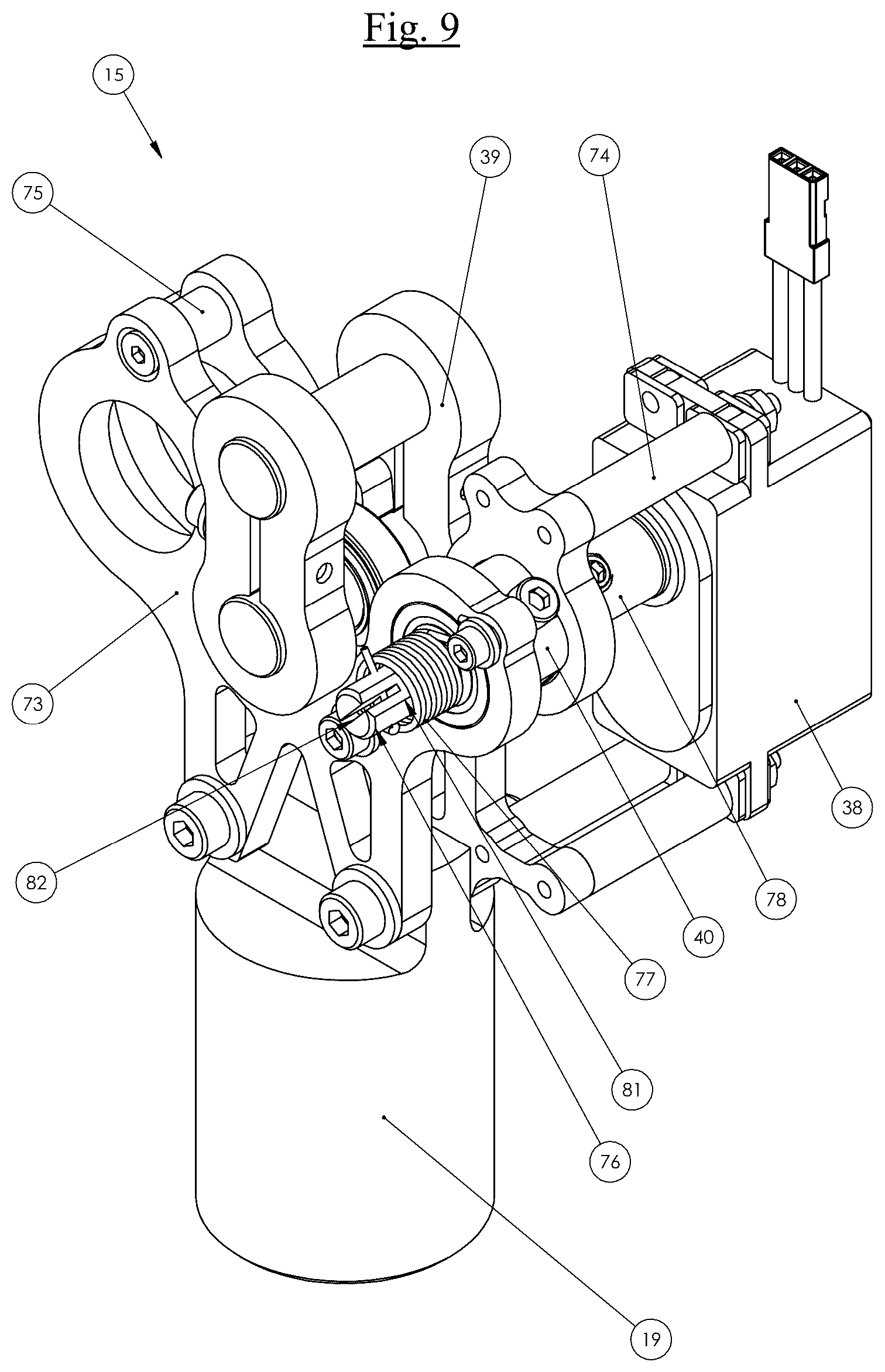 Patent US12620787 Figure 8 – System and method for stringing spans of cable