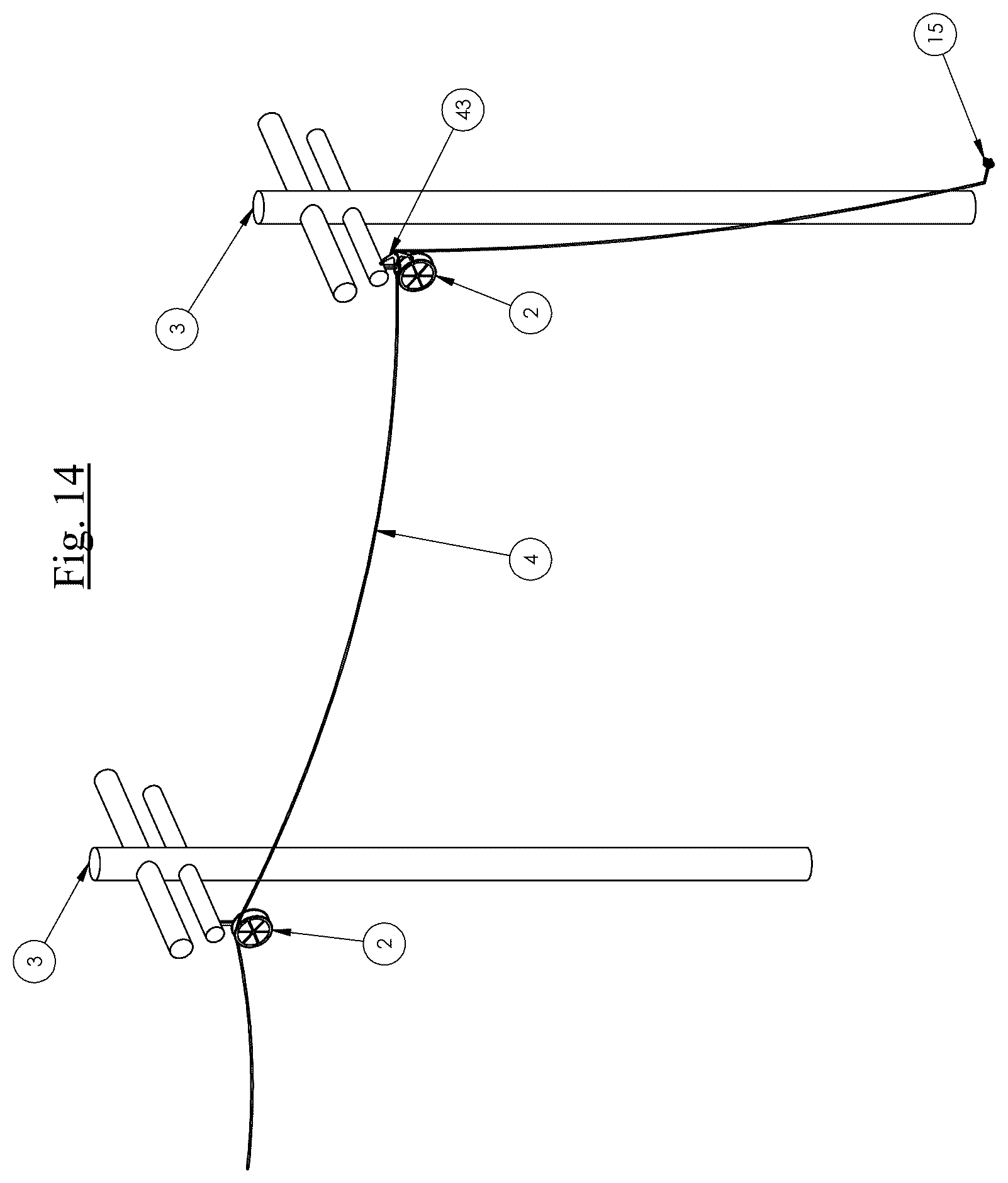 Patent US12620787 Figure 12 – System and method for stringing spans of cable