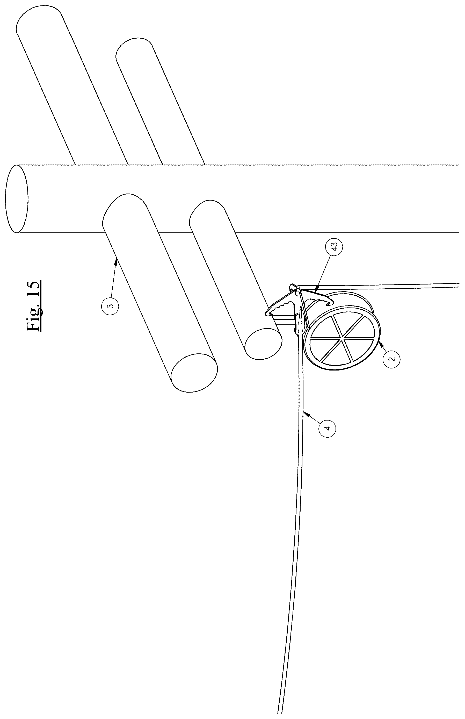 Patent US12620787 Figure 13 – System and method for stringing spans of cable
