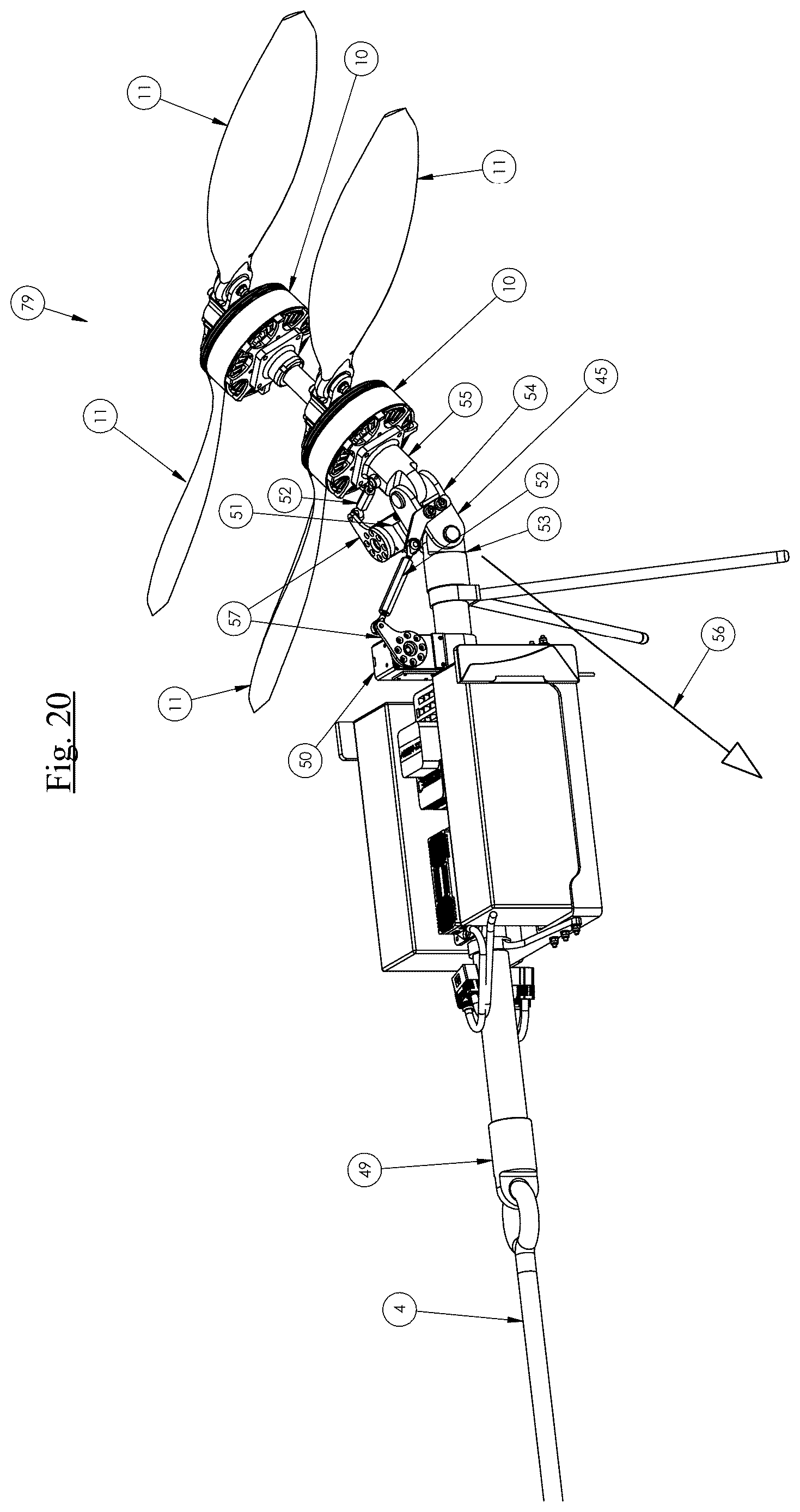 Patent US12620787 Figure 18 – System and method for stringing spans of cable
