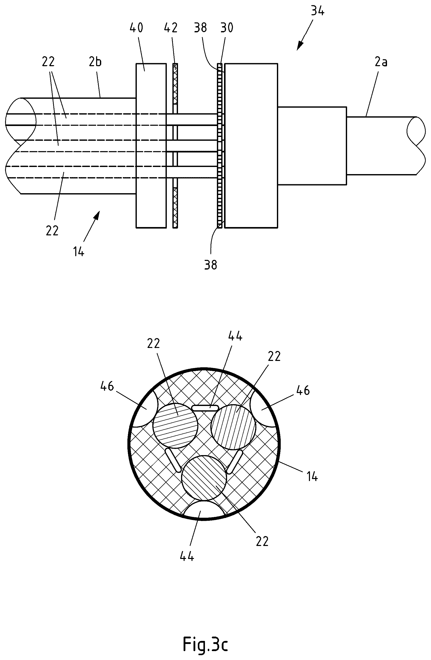 Patent US12620788 Figure 4 – Submarine cable system and method for laying a submarine cable system