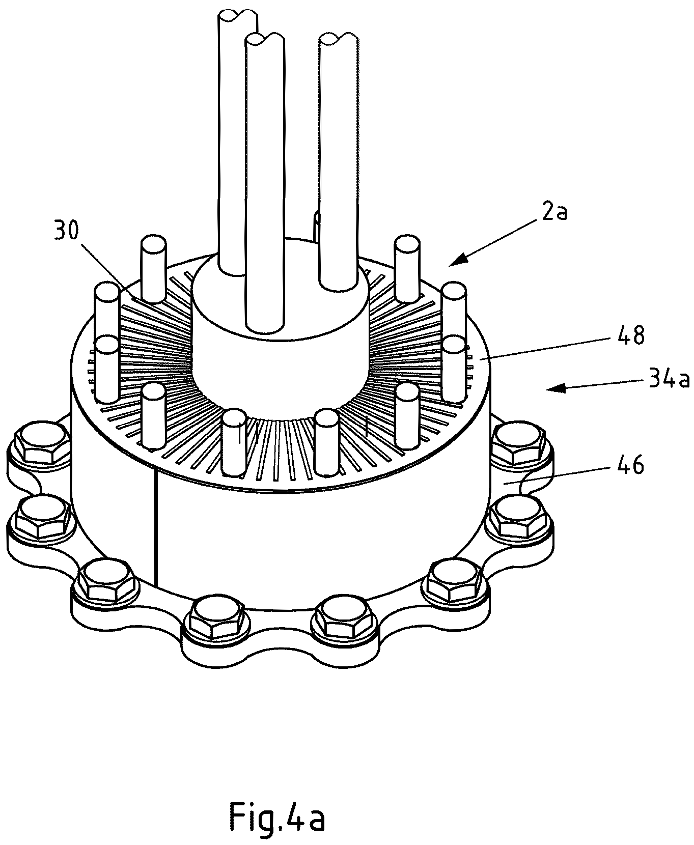 Patent US12620788 Figure 5 – Submarine cable system and method for laying a submarine cable system