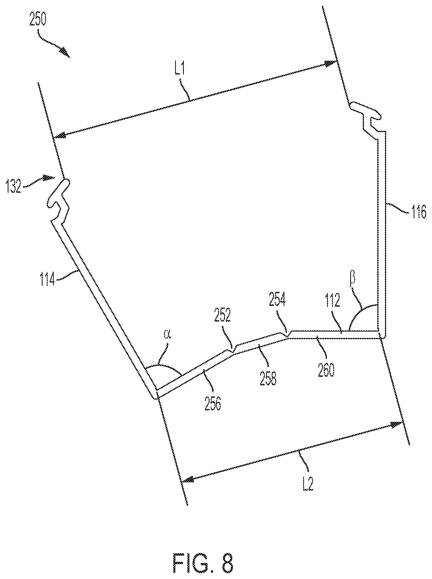 Patent US12620789 Figure 8 – Nestable wiring duct