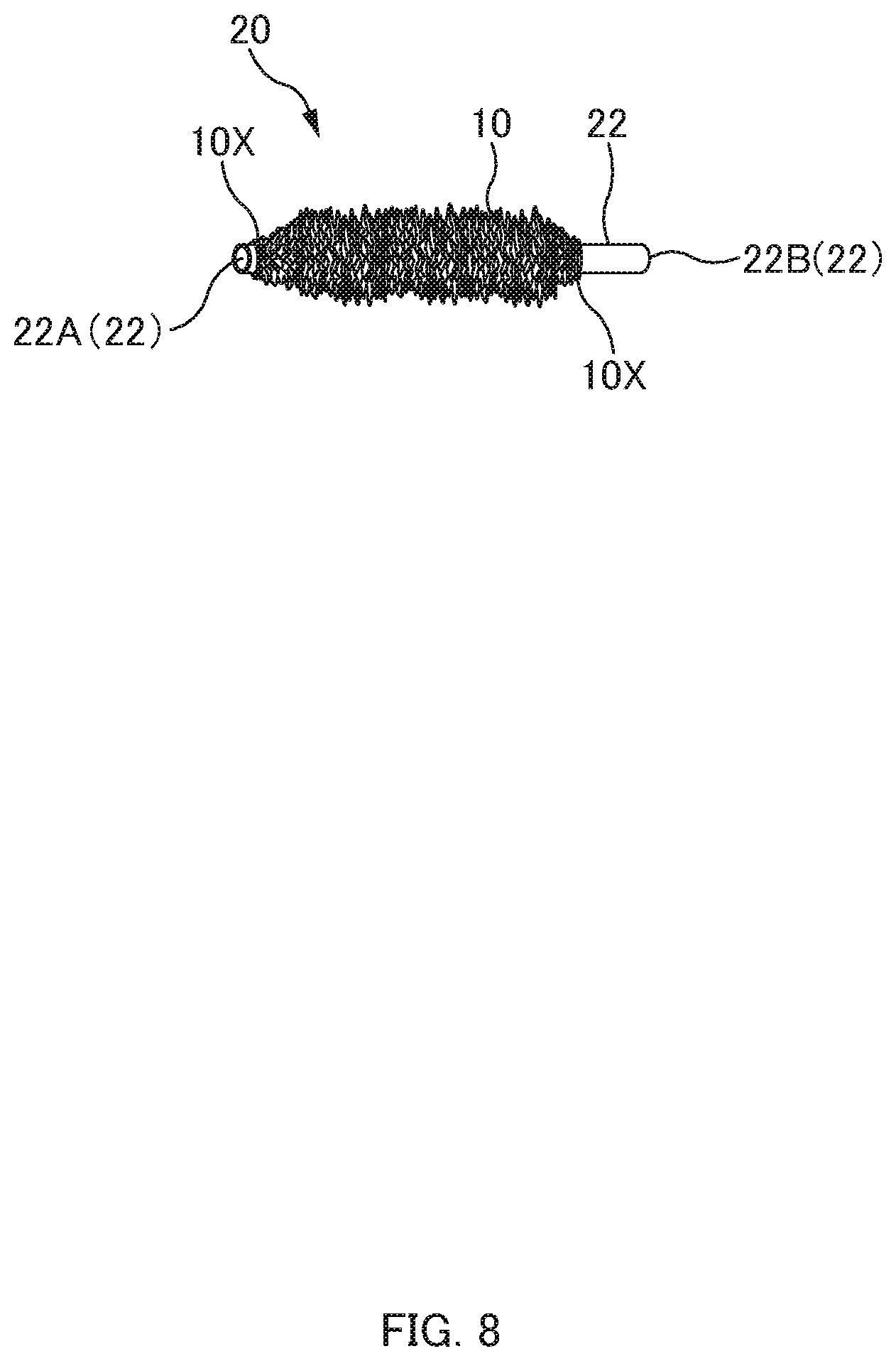 Patent US12620790 Figure 8 – Reticulated tube, optical fiber protective unit, method for protecting optical fiber, and method for manufacturing reticulated tube