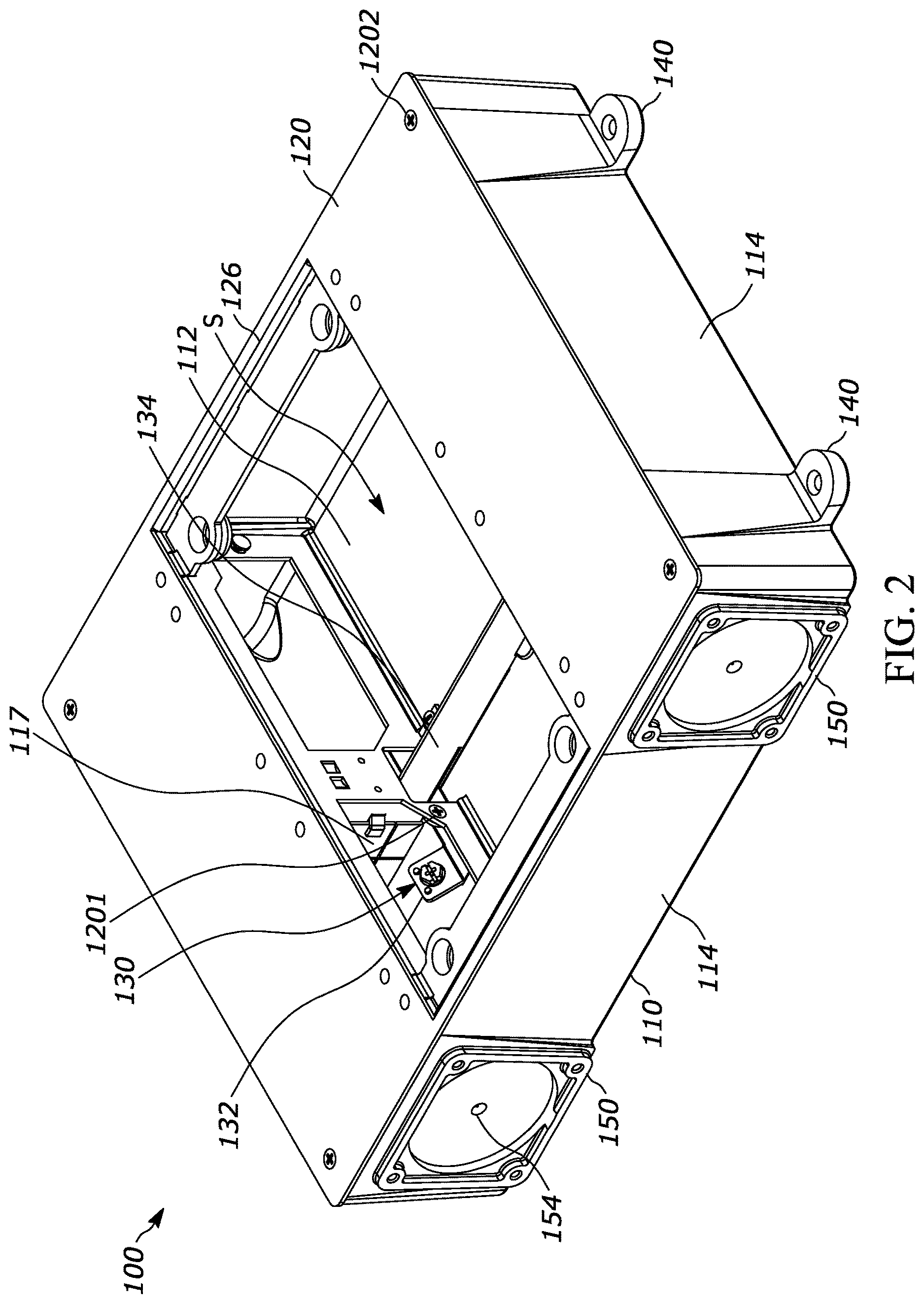 Patent US12620793 Figure 2 – Electrical floor box assembly and method of installing same