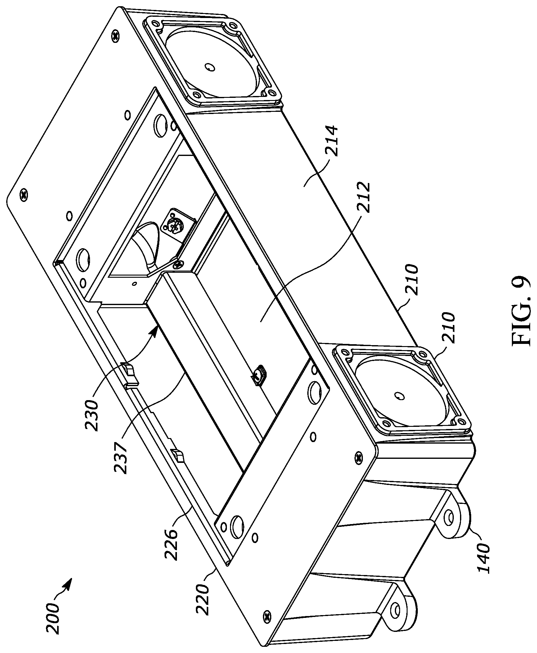 Patent US12620793 Figure 9 – Electrical floor box assembly and method of installing same