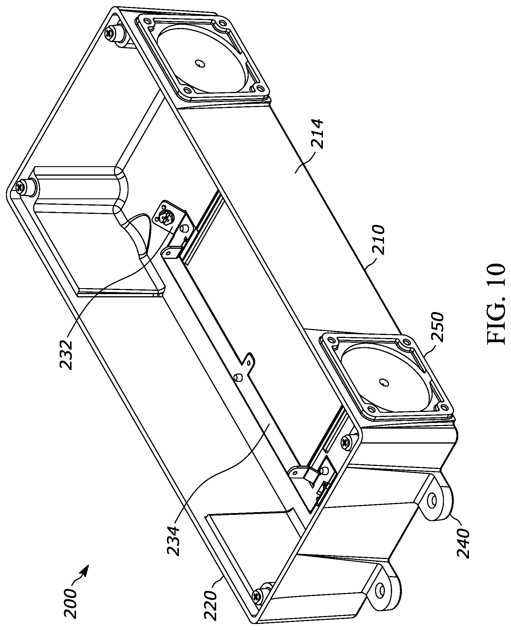 Patent US12620793 Figure 10 – Electrical floor box assembly and method of installing same