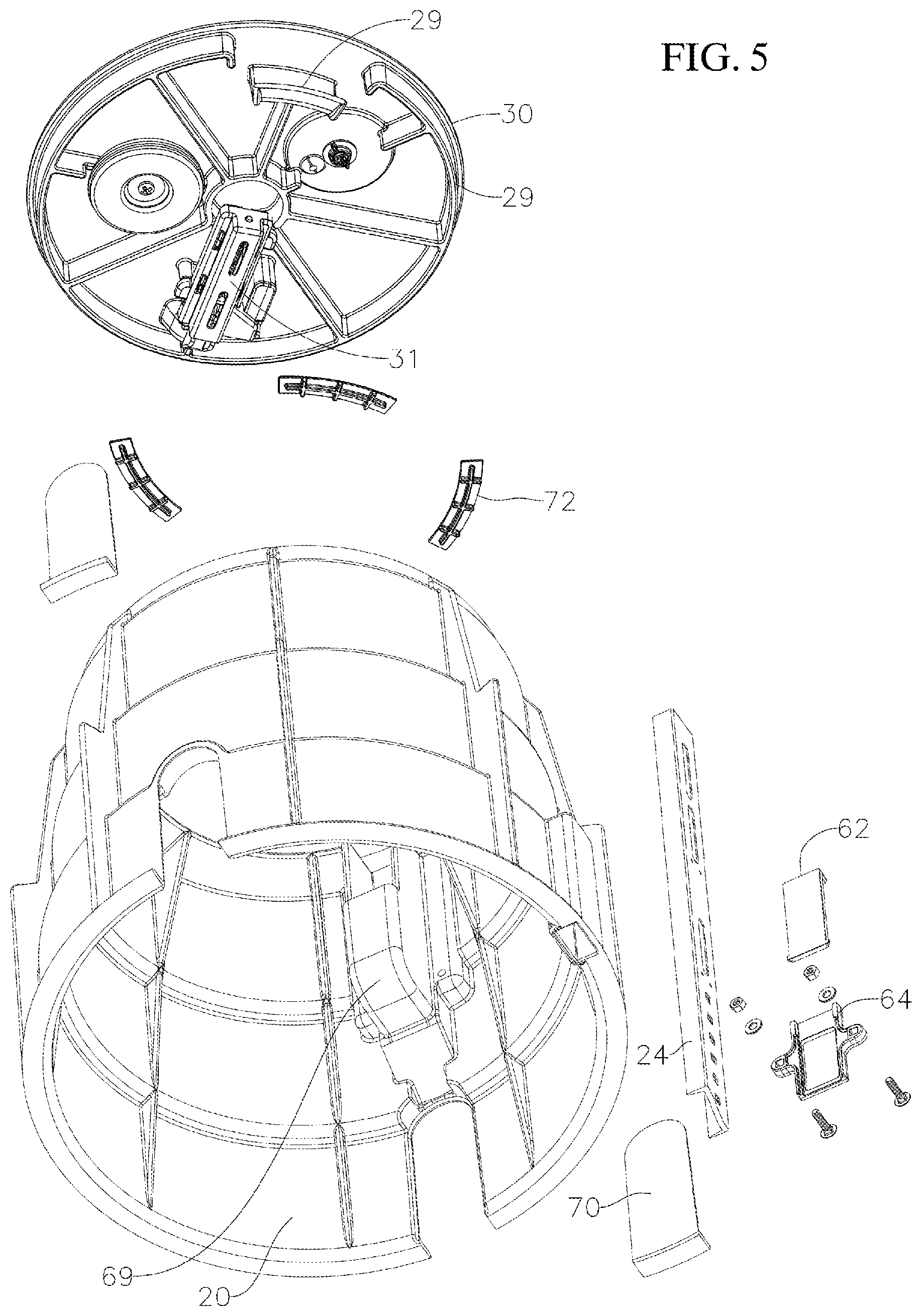 Patent US12620794 Figure 5 – Enclosure system for underground utility connections