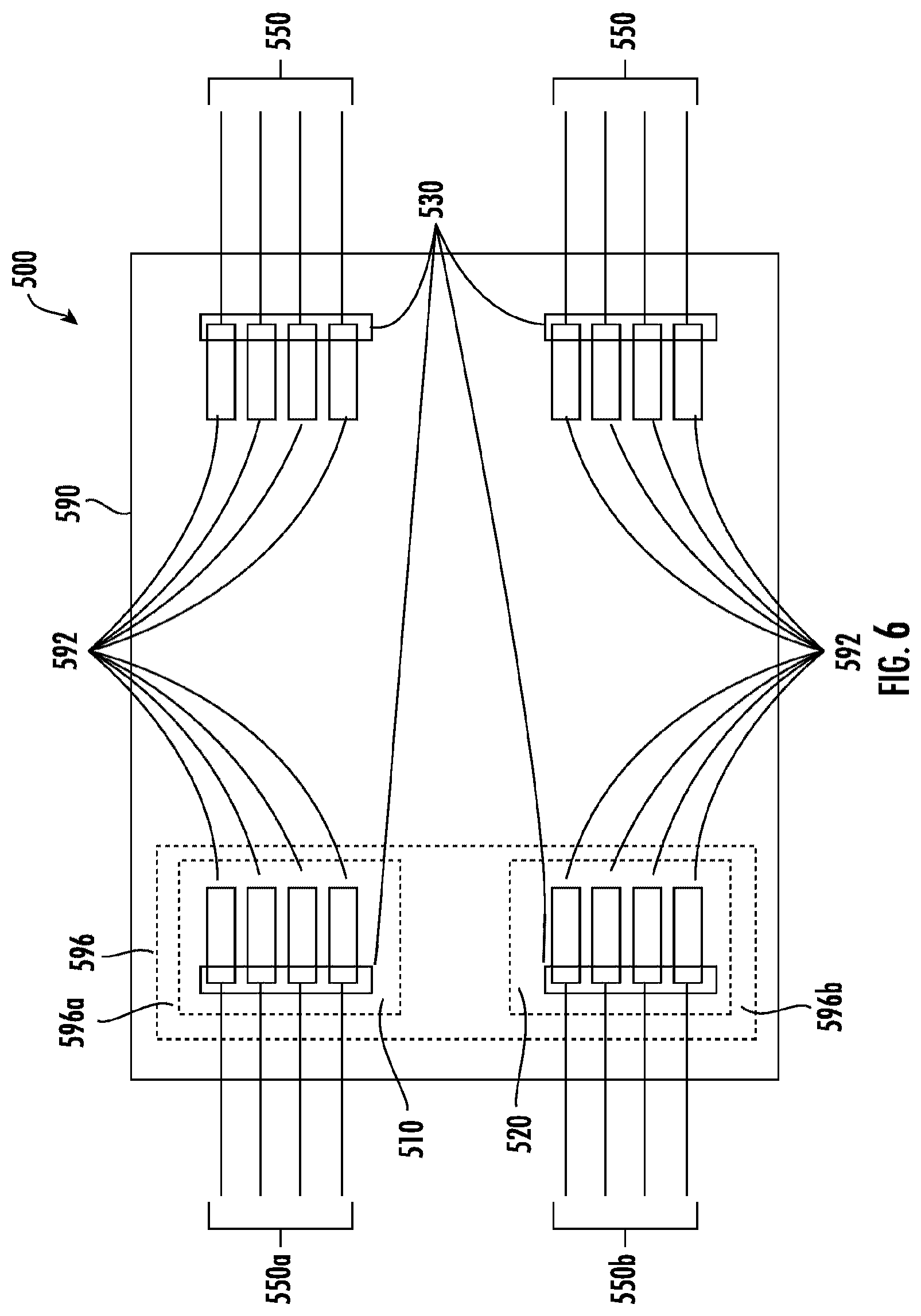 Patent US12620795 Figure 6 – Strain relief clamp
