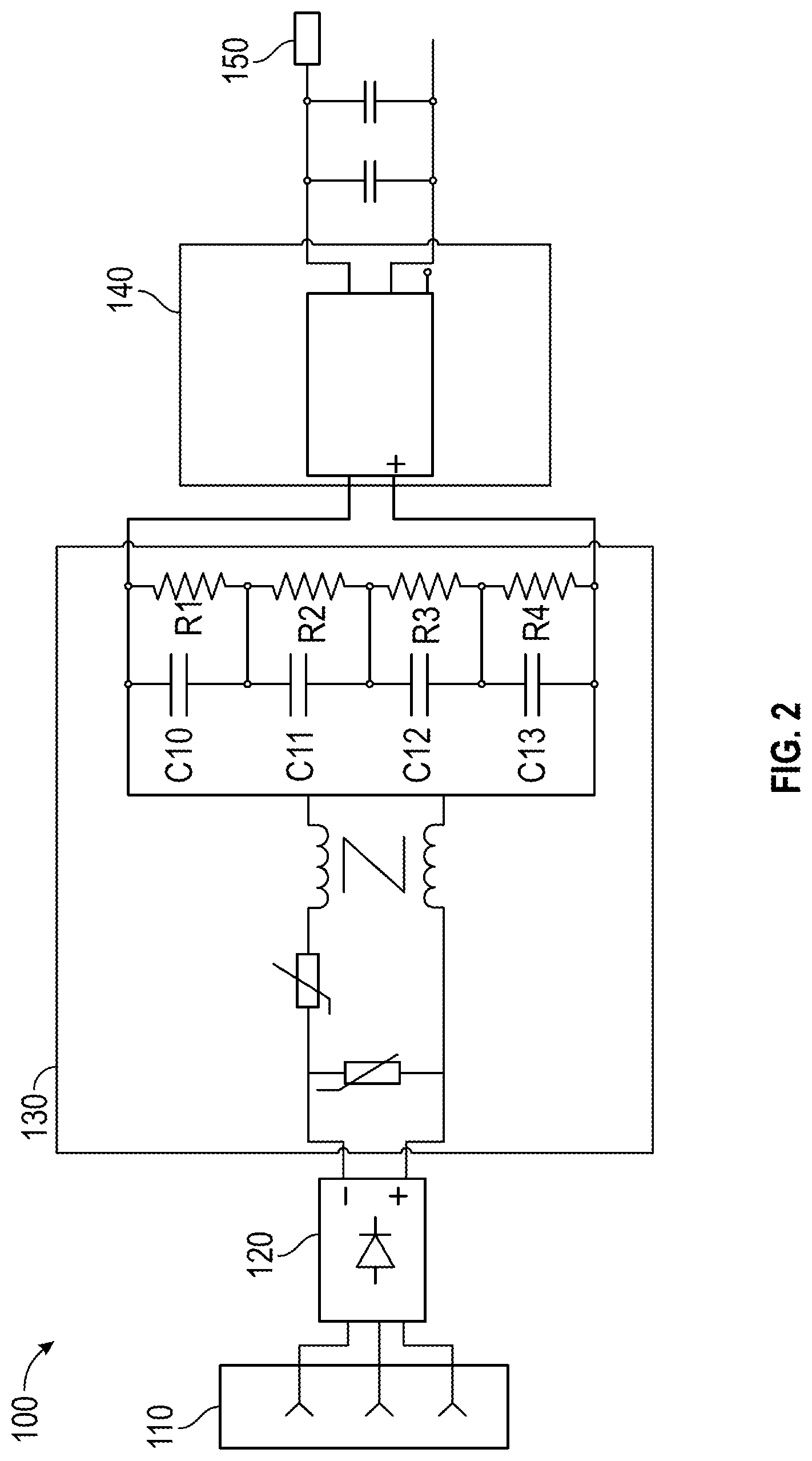 Patent US12620798 Figure 2 – Solid state circuit interrupter