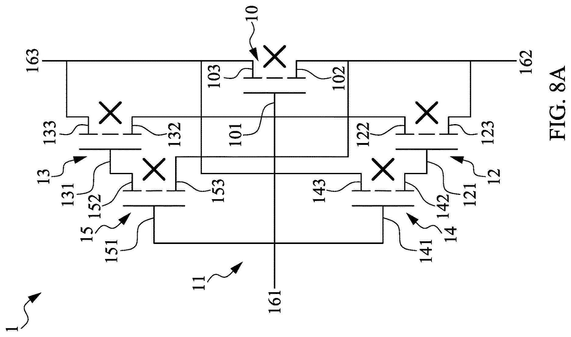 Patent US12620802 Figure 8 – Semiconductor device structure and method of manufacturing the same