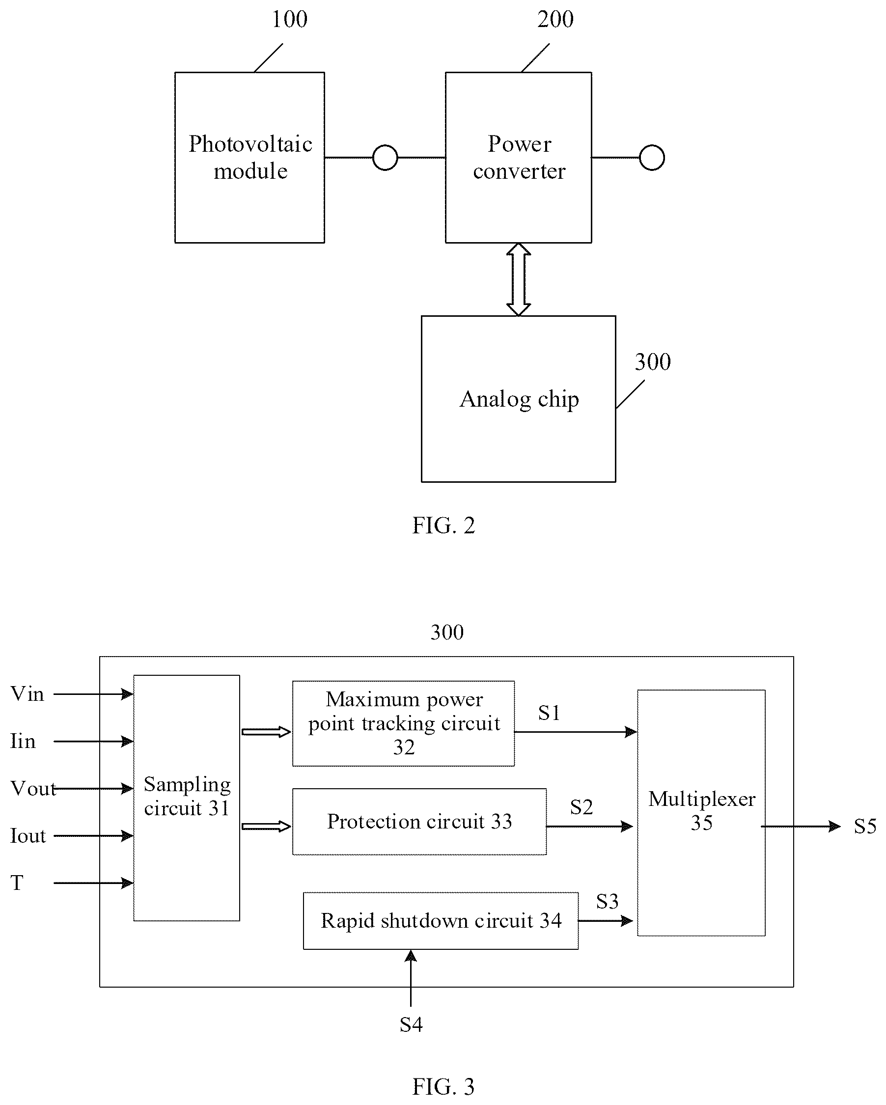 Patent US12620810 Figure 2 – Power converter analog chip and power converter