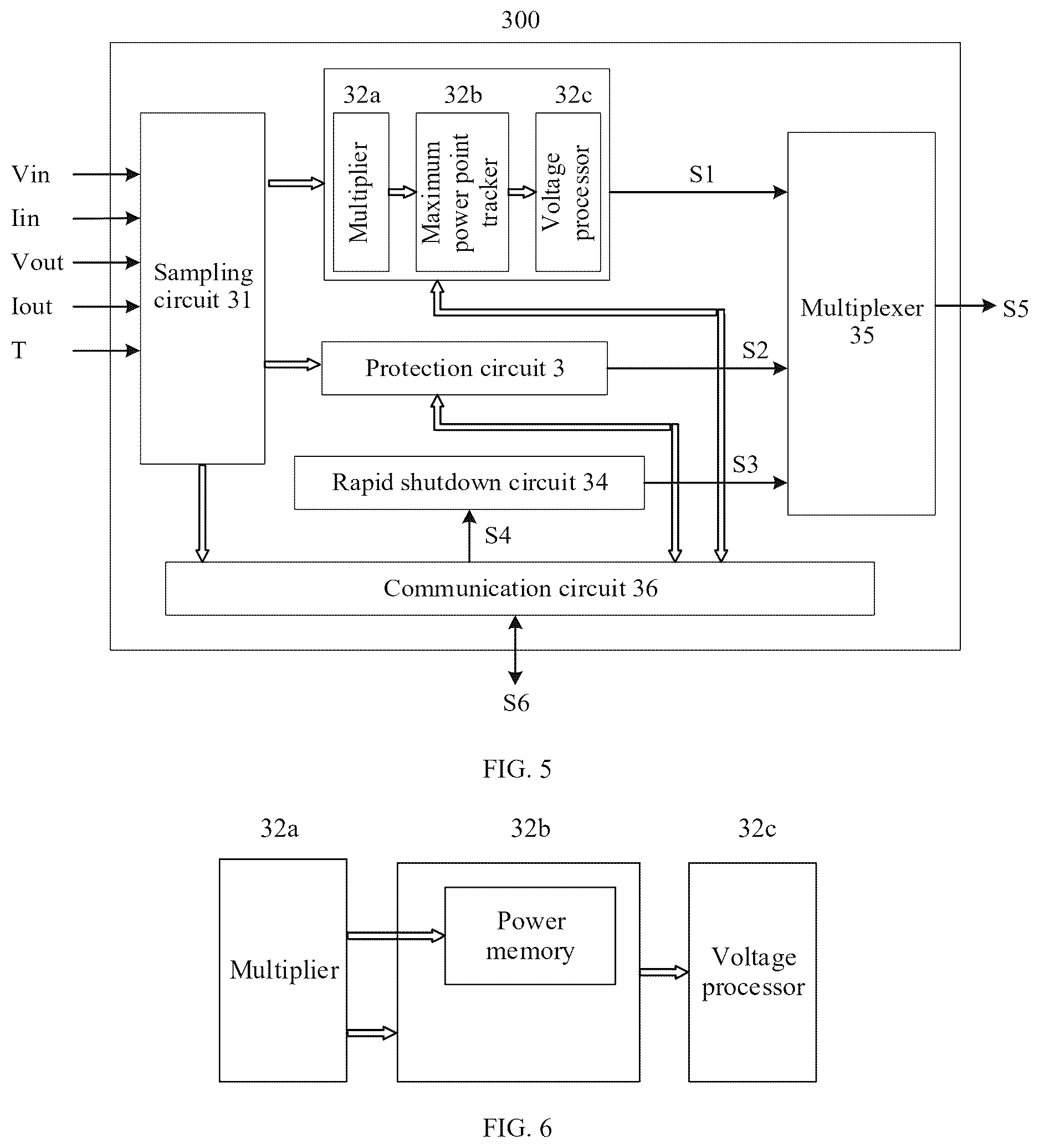 Patent US12620810 Figure 4 – Power converter analog chip and power converter