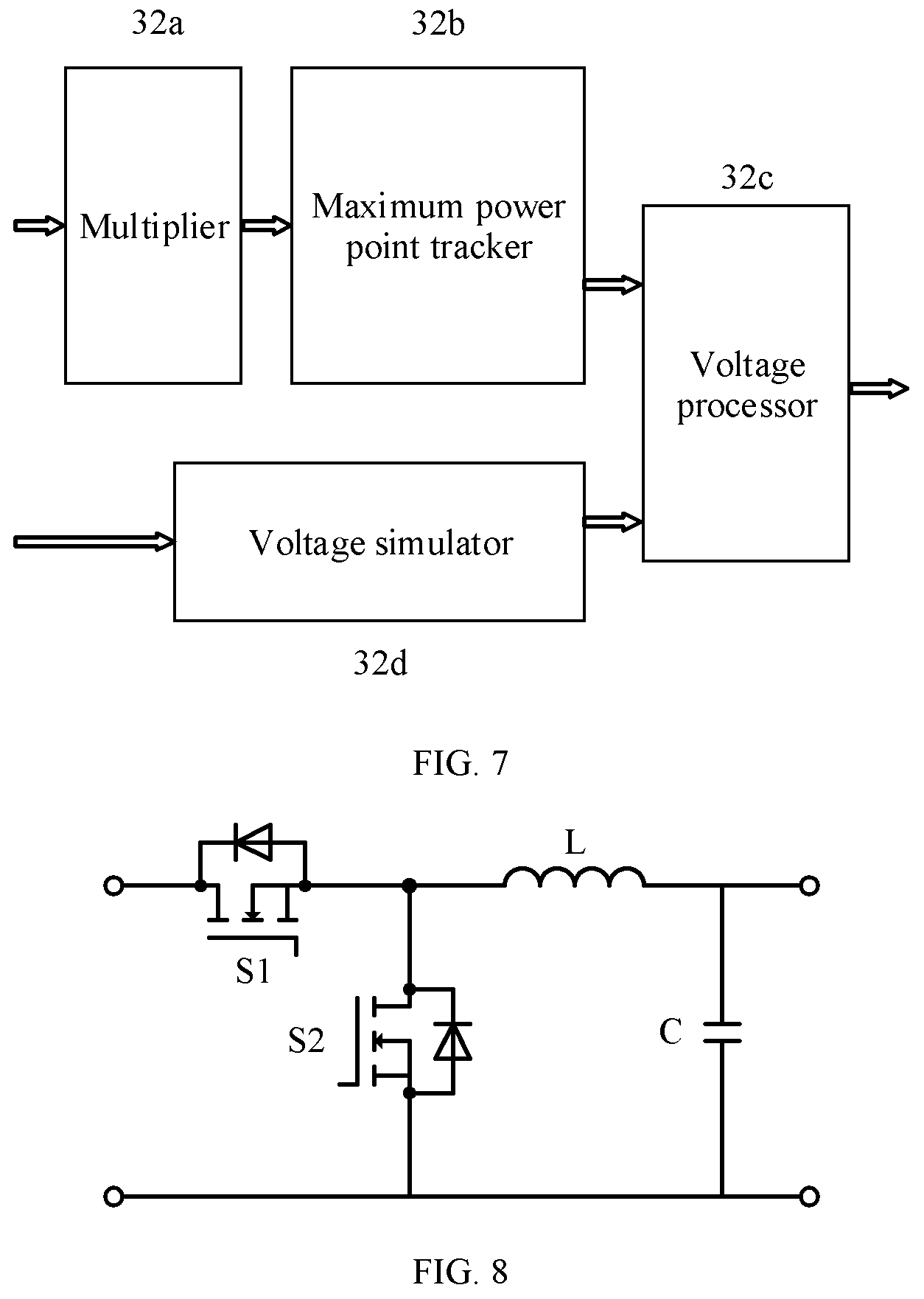 Patent US12620810 Figure 5 – Power converter analog chip and power converter