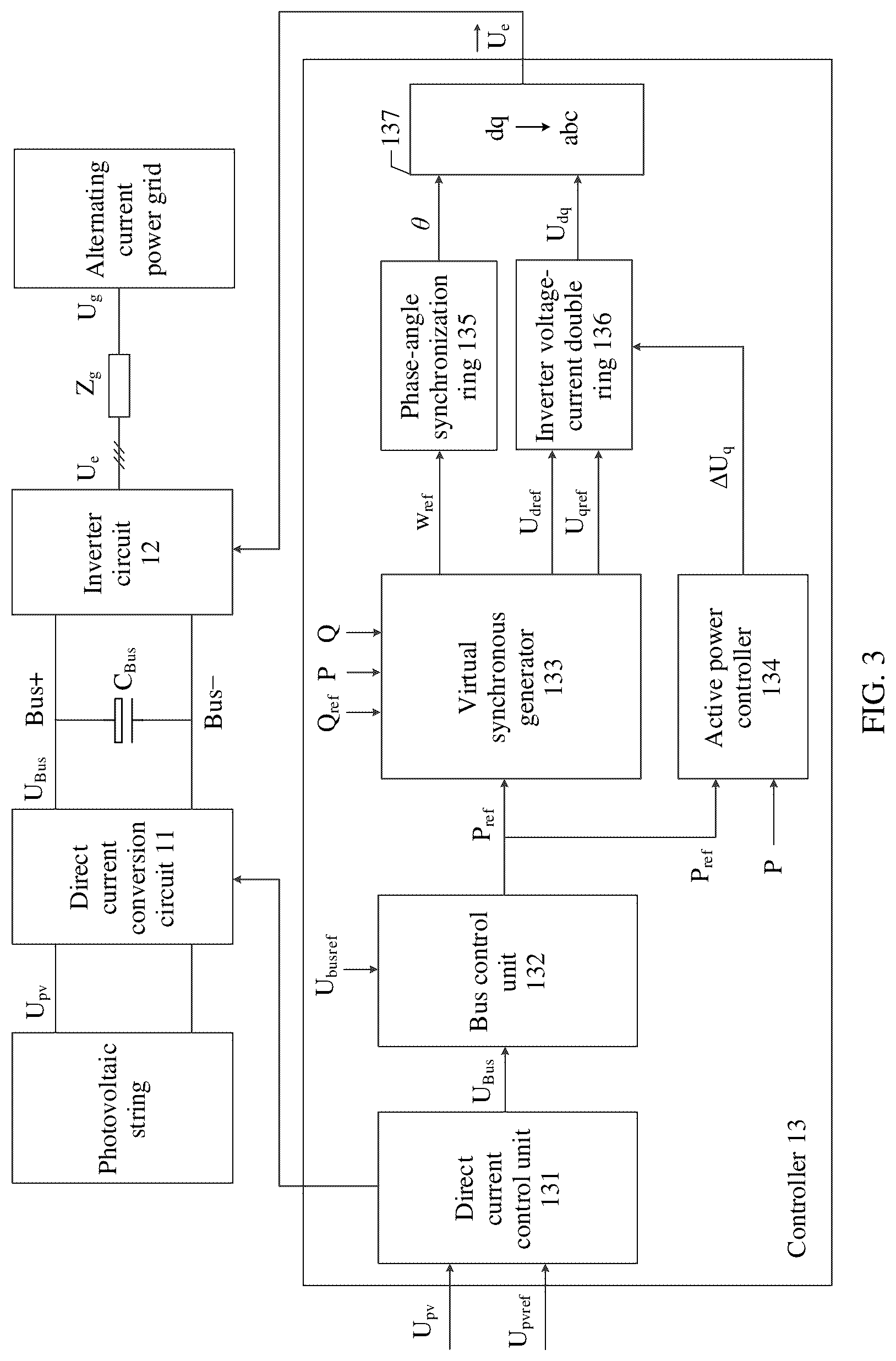 Patent US12620813 Figure 3 – Inverter and control method for inverter