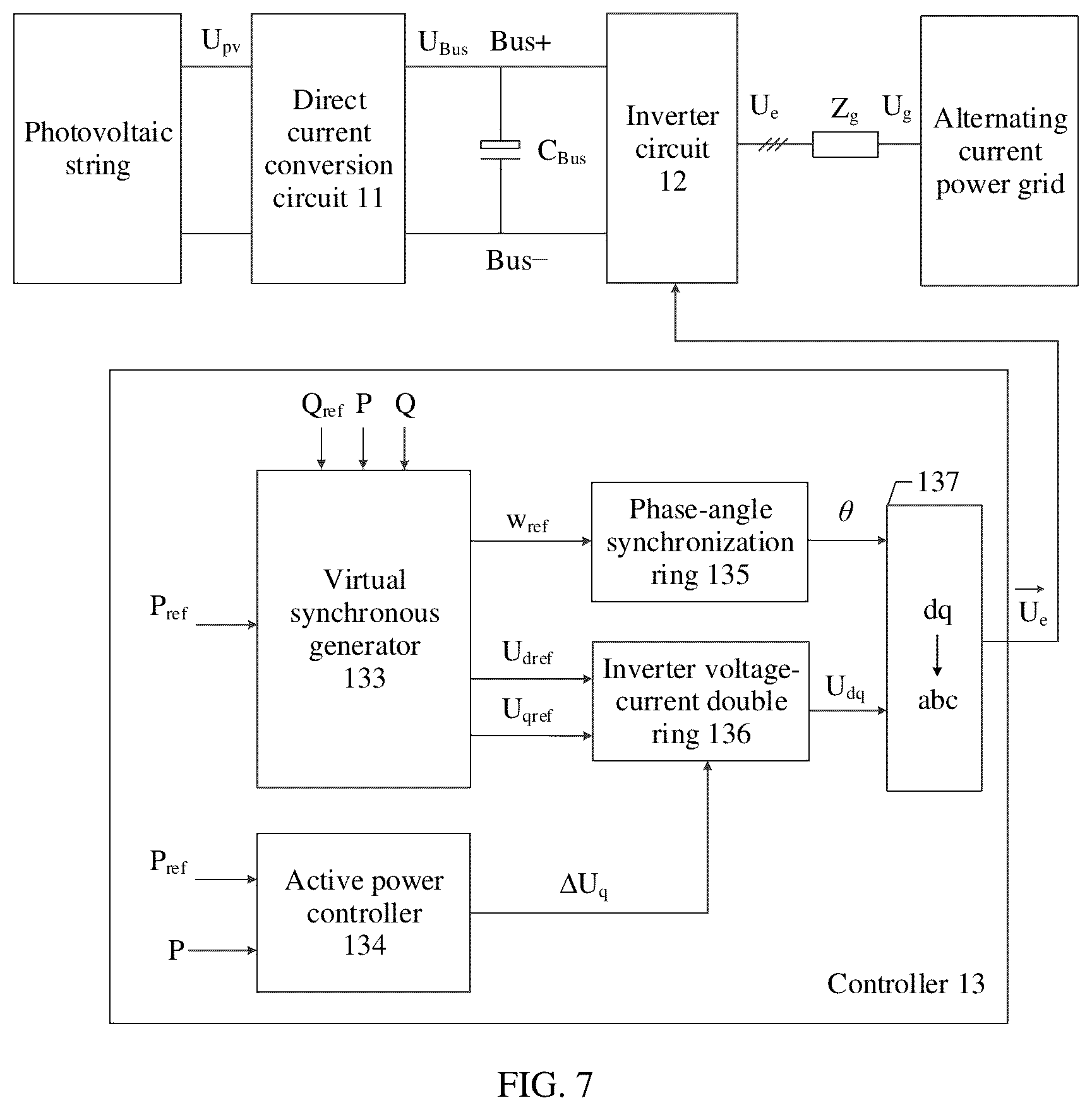 Patent US12620813 Figure 6 – Inverter and control method for inverter