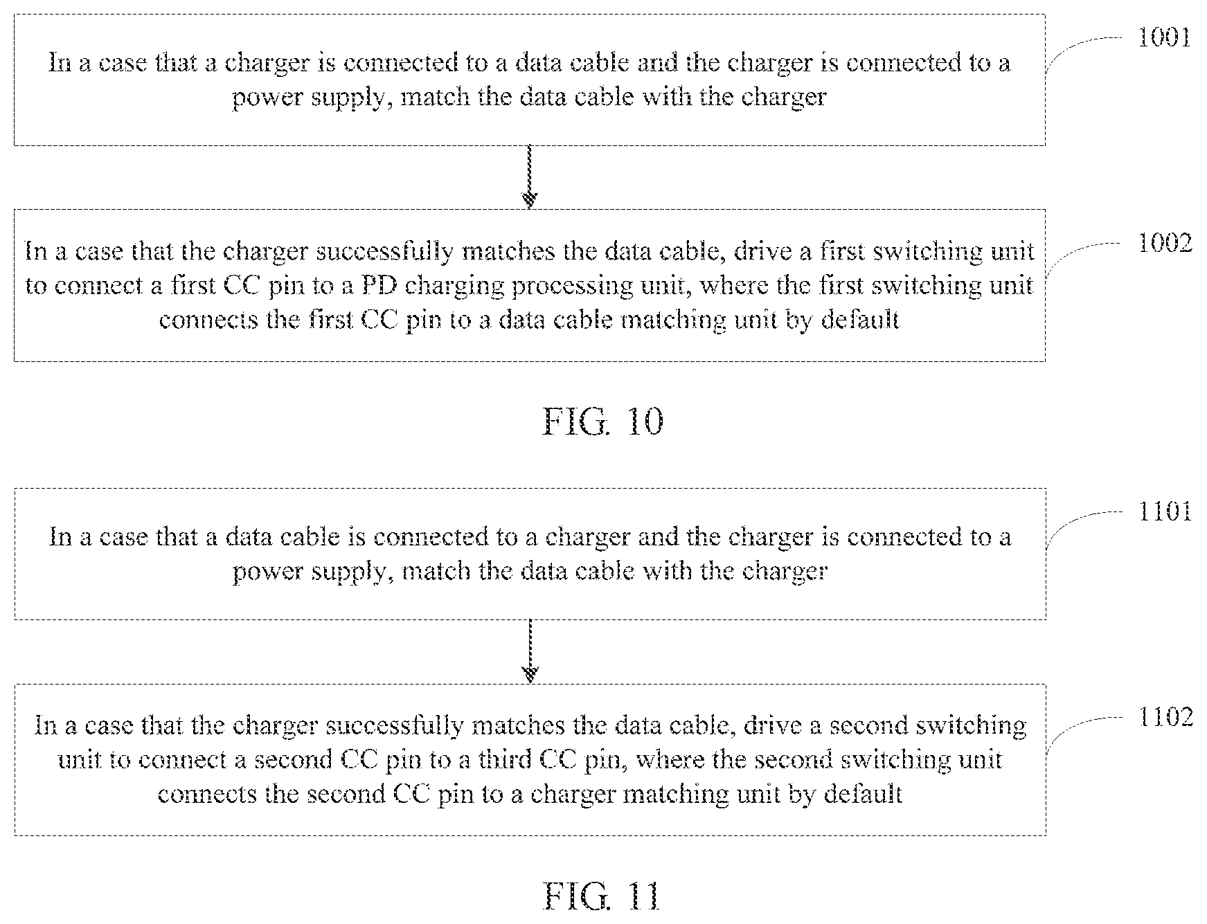 Patent US12620815 Figure 7 – Charger, data cable, and charging device