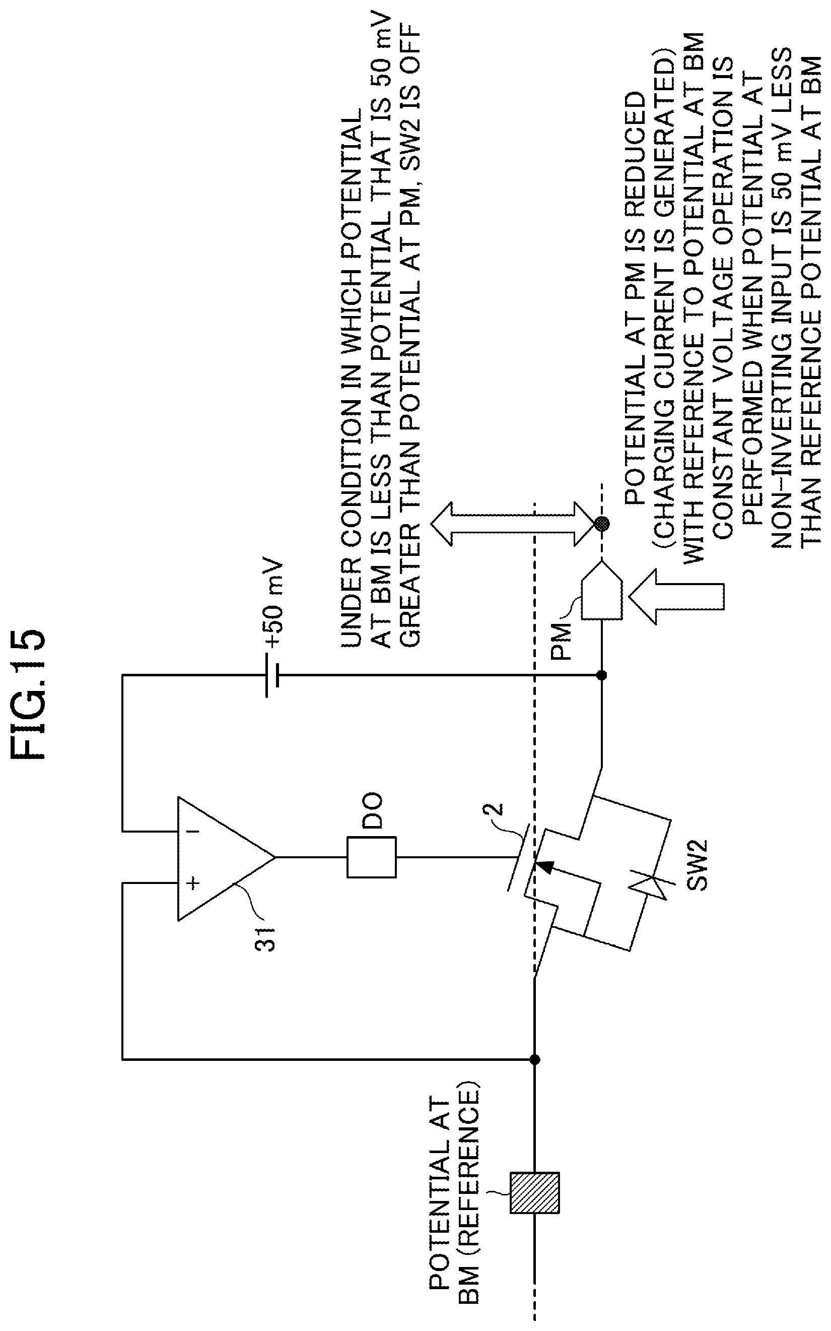 Patent US12620820 Figure 15 – Secondary battery protection circuit, battery pack, battery system, and method for protecting secondary battery