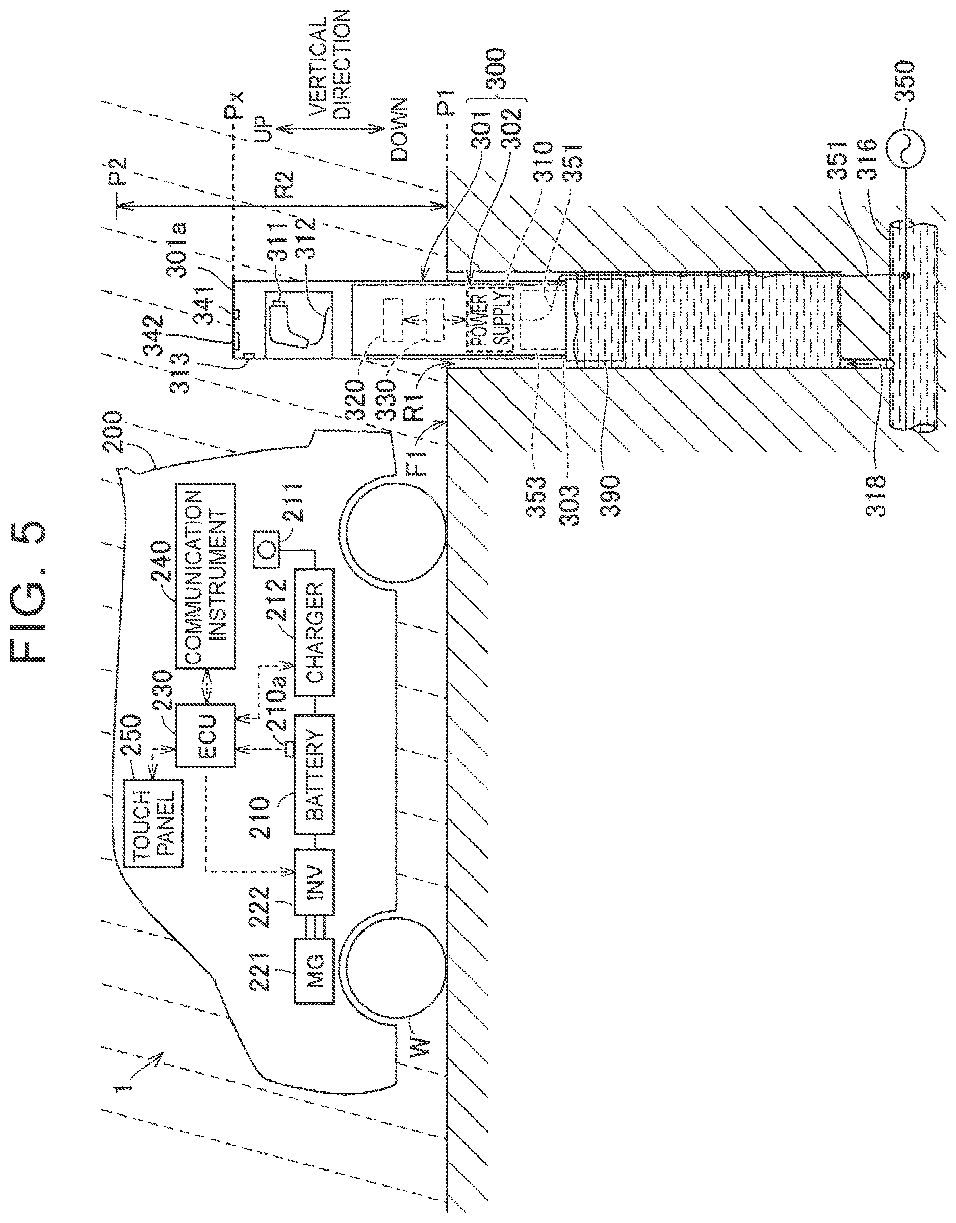 Patent US12620821 Figure 5 – Power supply equipment