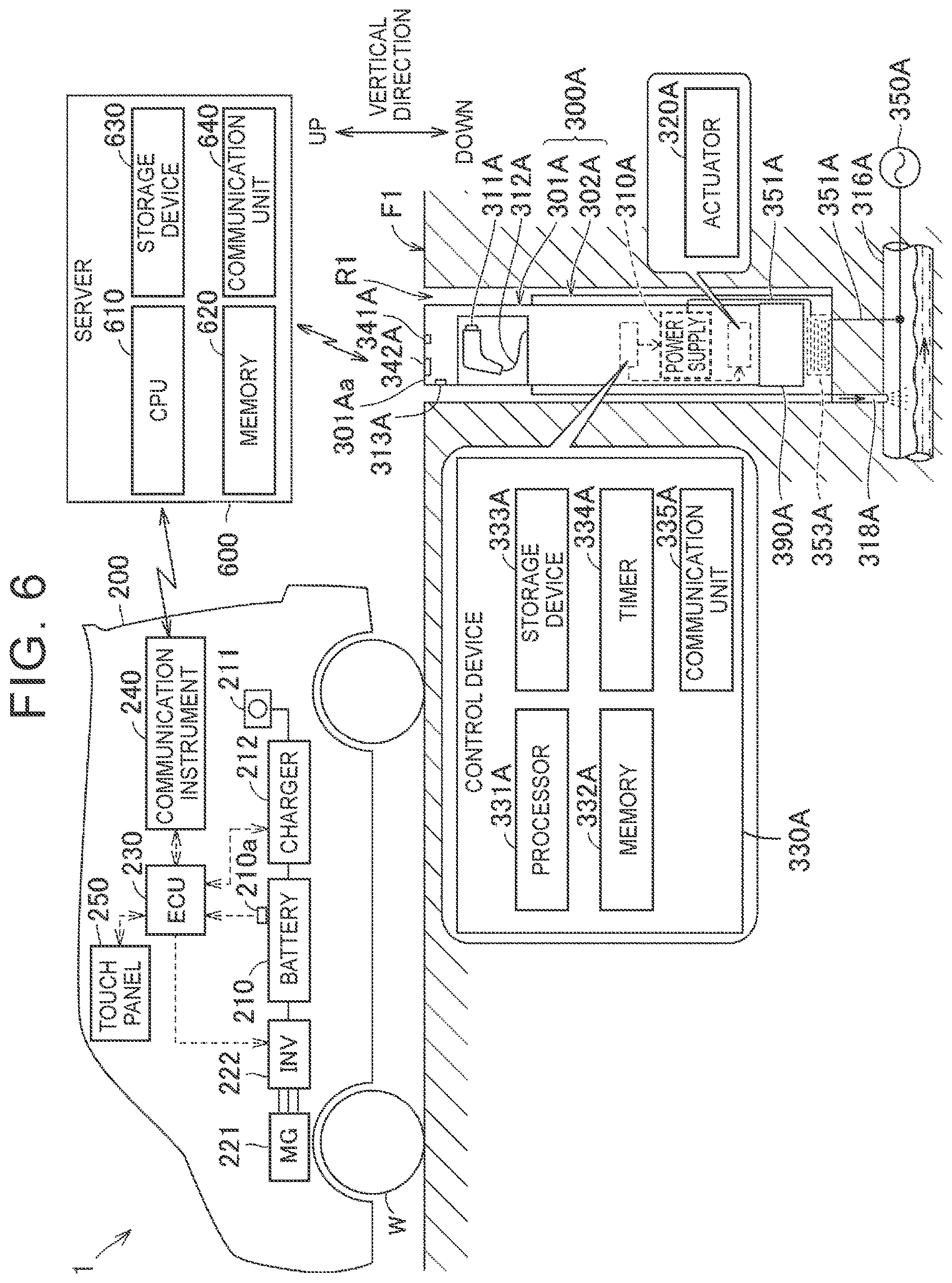 Patent US12620821 Figure 6 – Power supply equipment